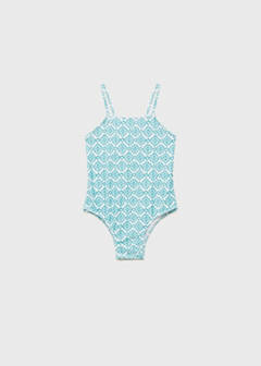 Floral print swimsuit — Green 2