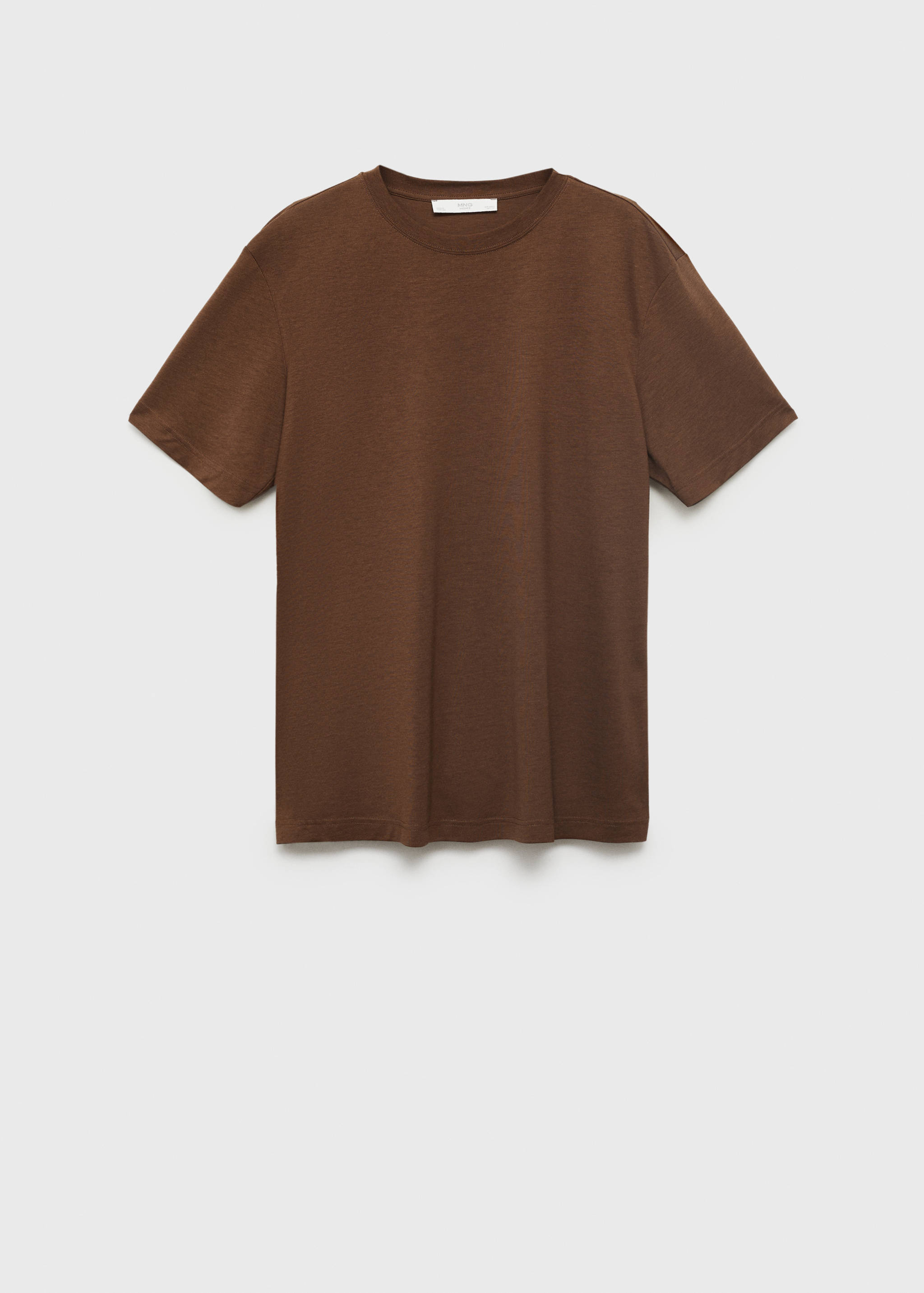 Short-sleeved lyocell t-shirt - Article without model