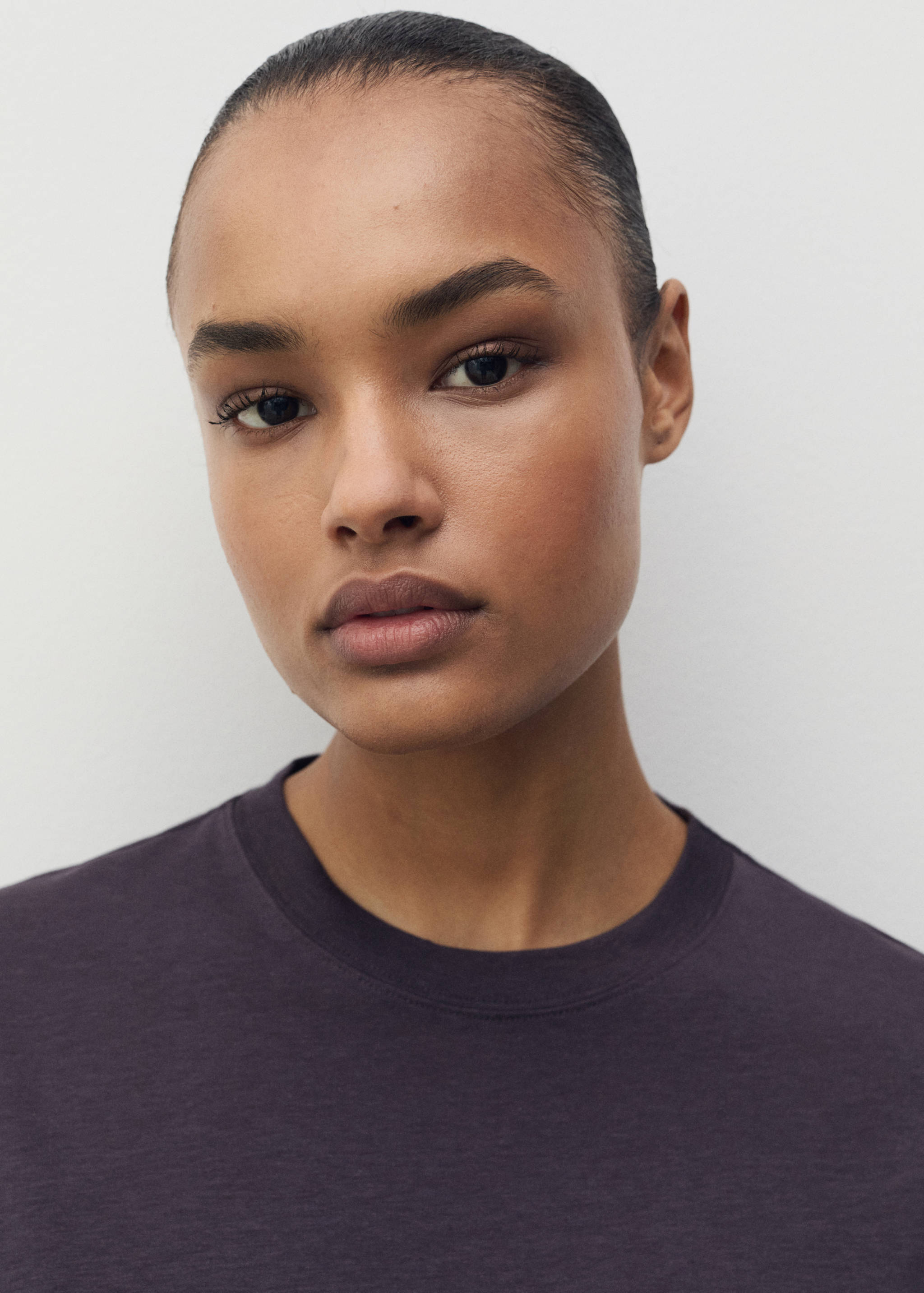 Short-sleeved lyocell t-shirt - Details of the article 1