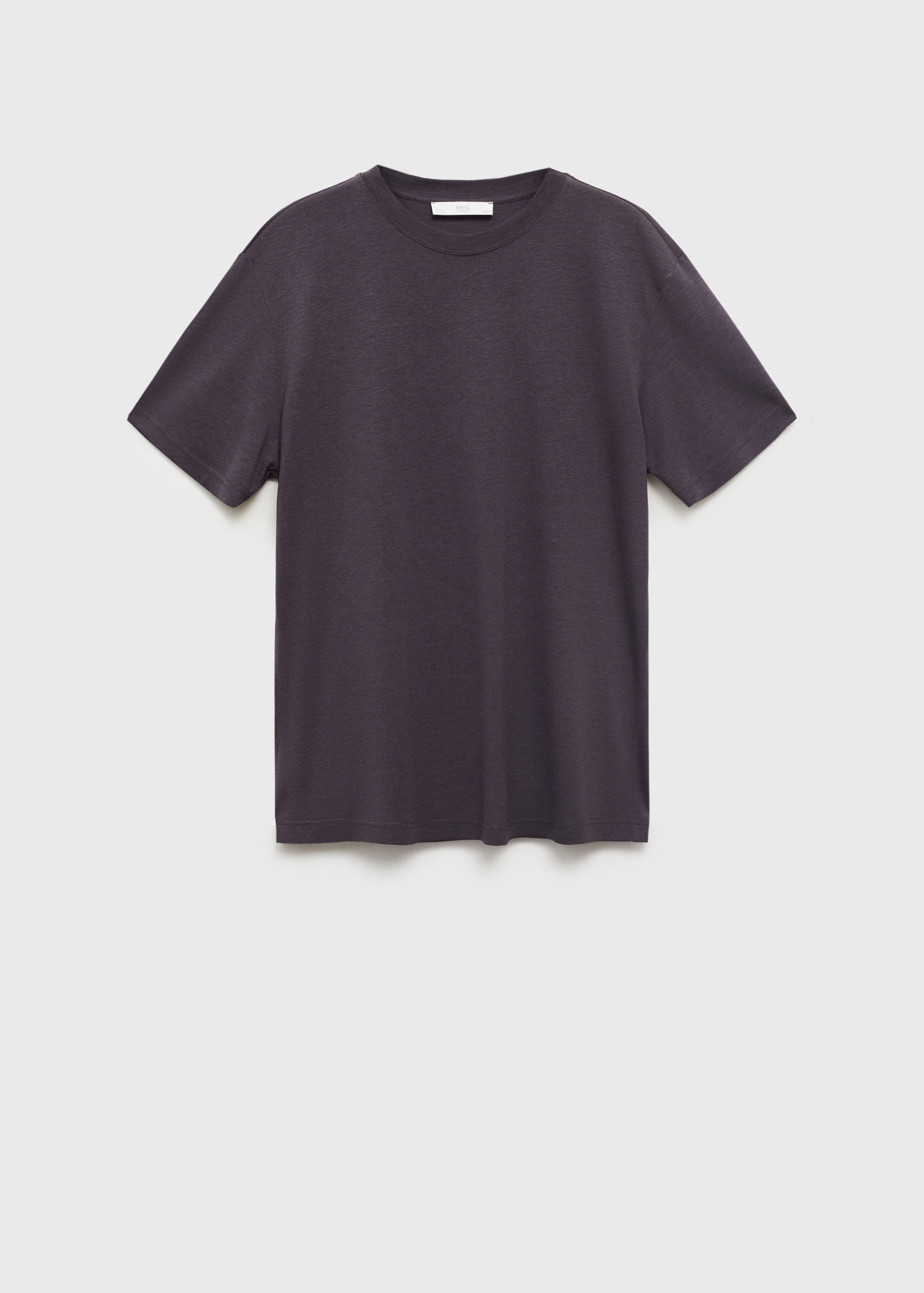 Short-sleeved lyocell t-shirt - Article without model