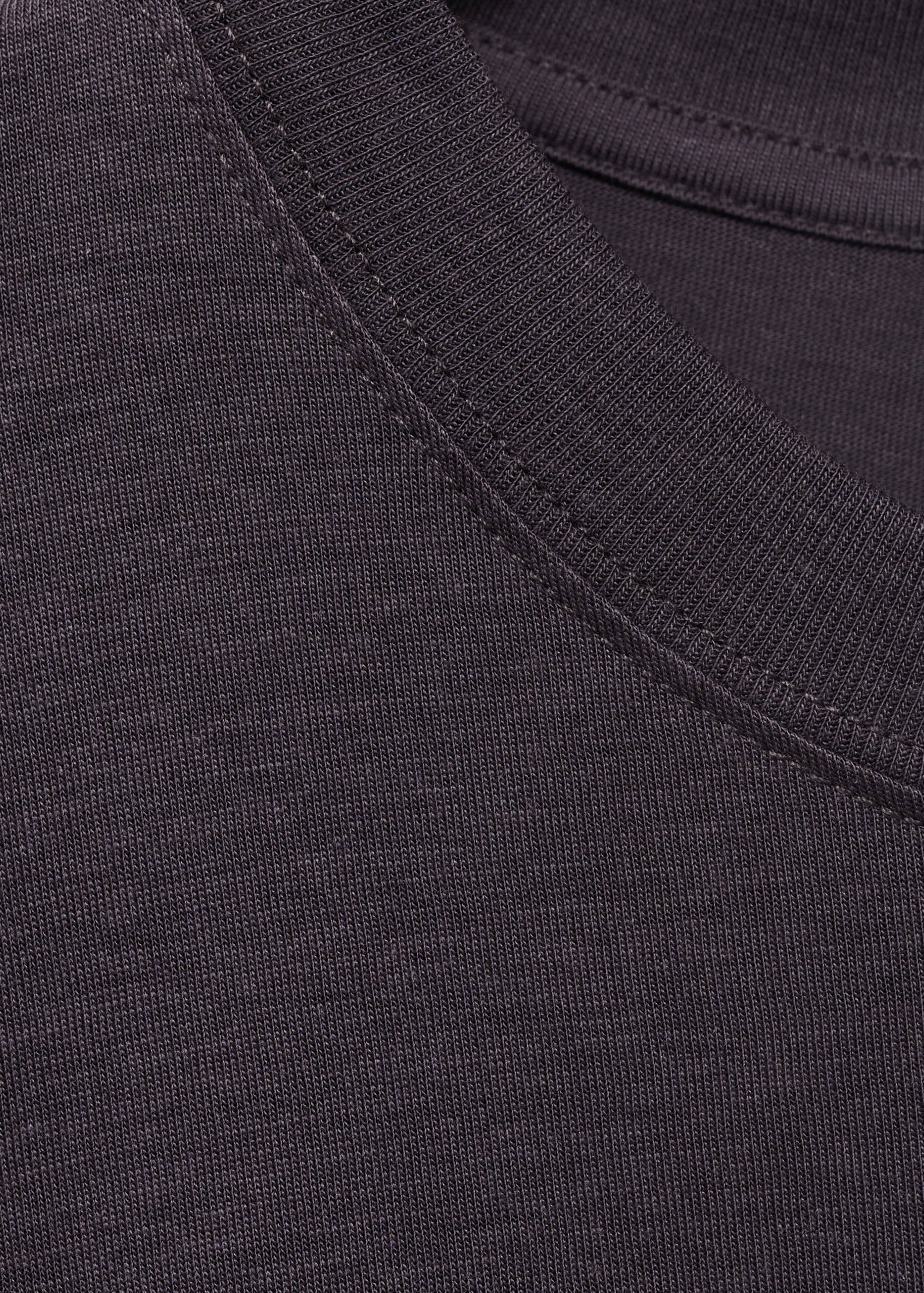 Short-sleeved lyocell t-shirt - Details of the article 8