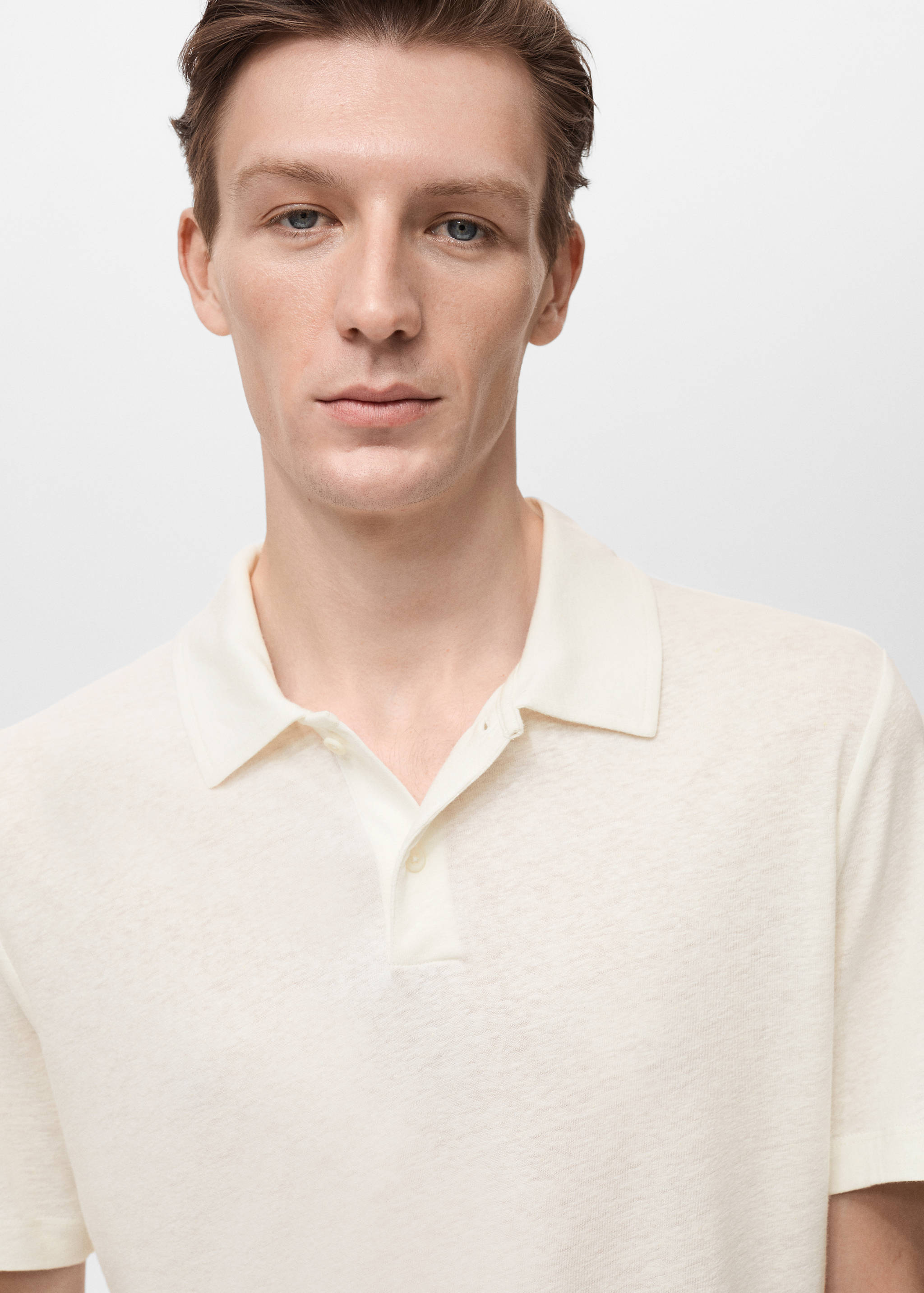 Polo lino slim fit - Detalle del artículo 1