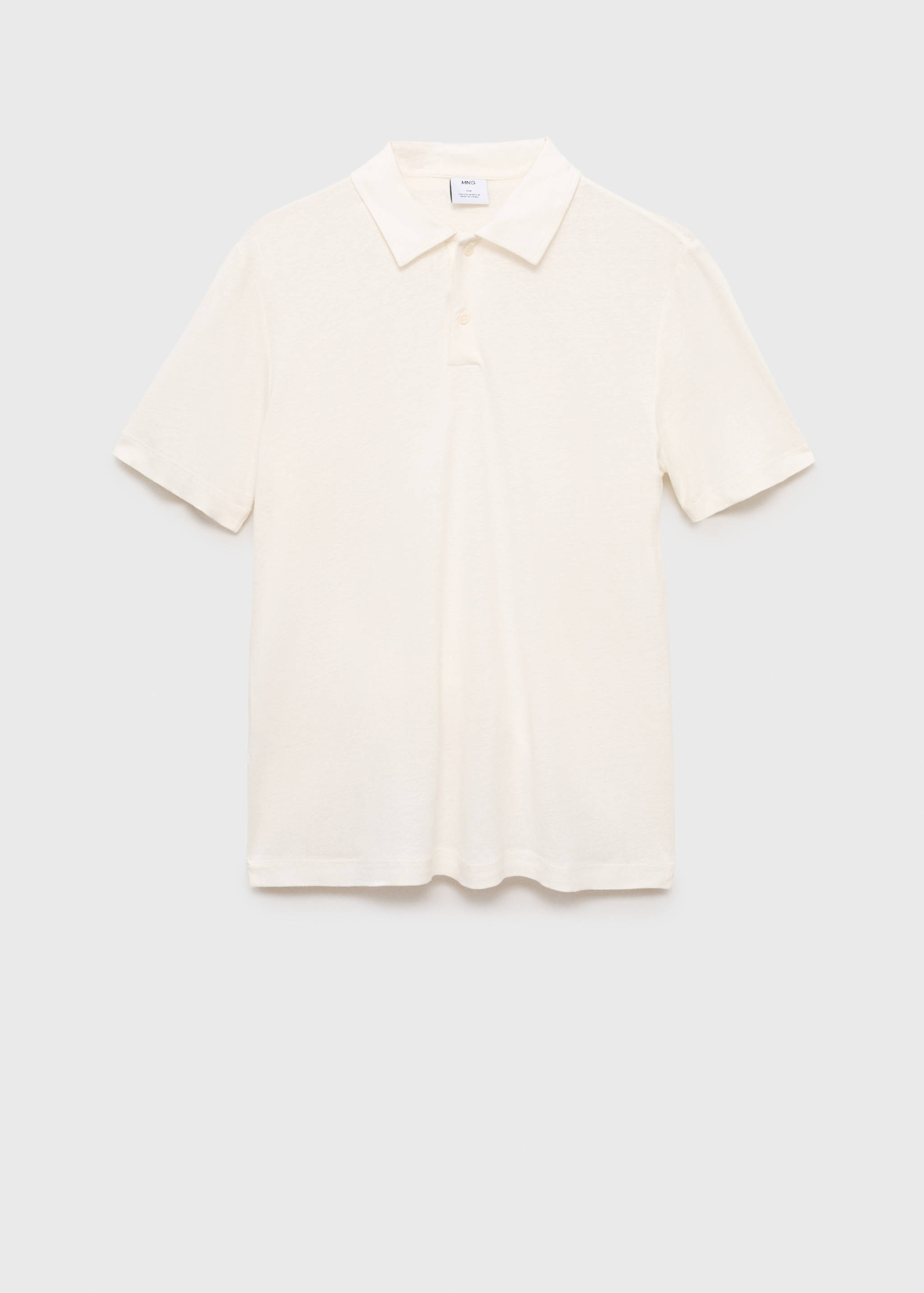 Polo lino slim fit - Artículo sin modelo