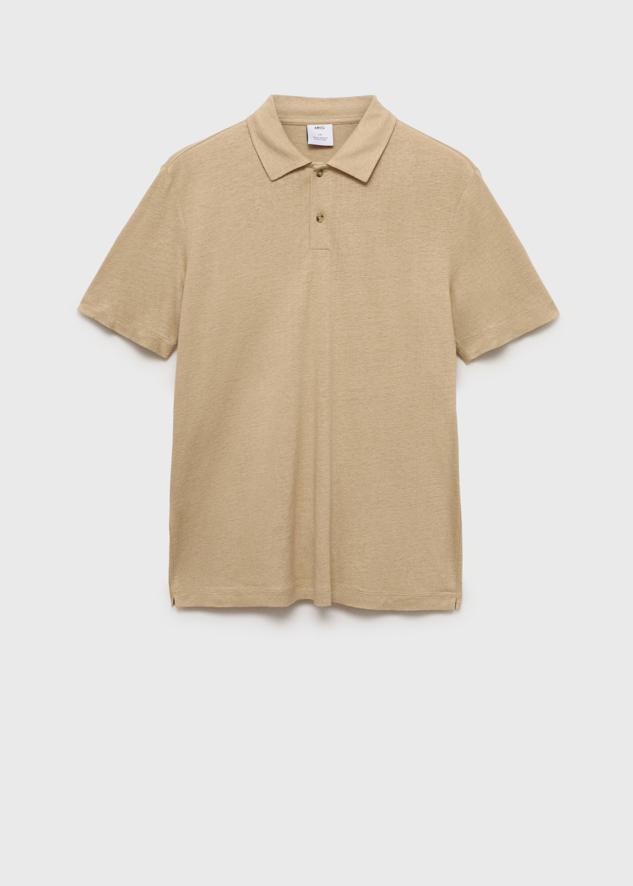 Polo lin slim-fit - Article sans modèle