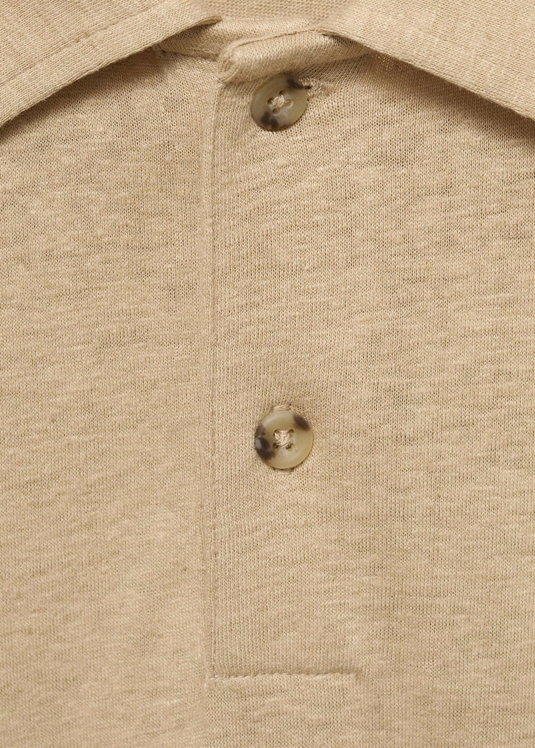 Polo lin slim-fit - Détail de l'article 8