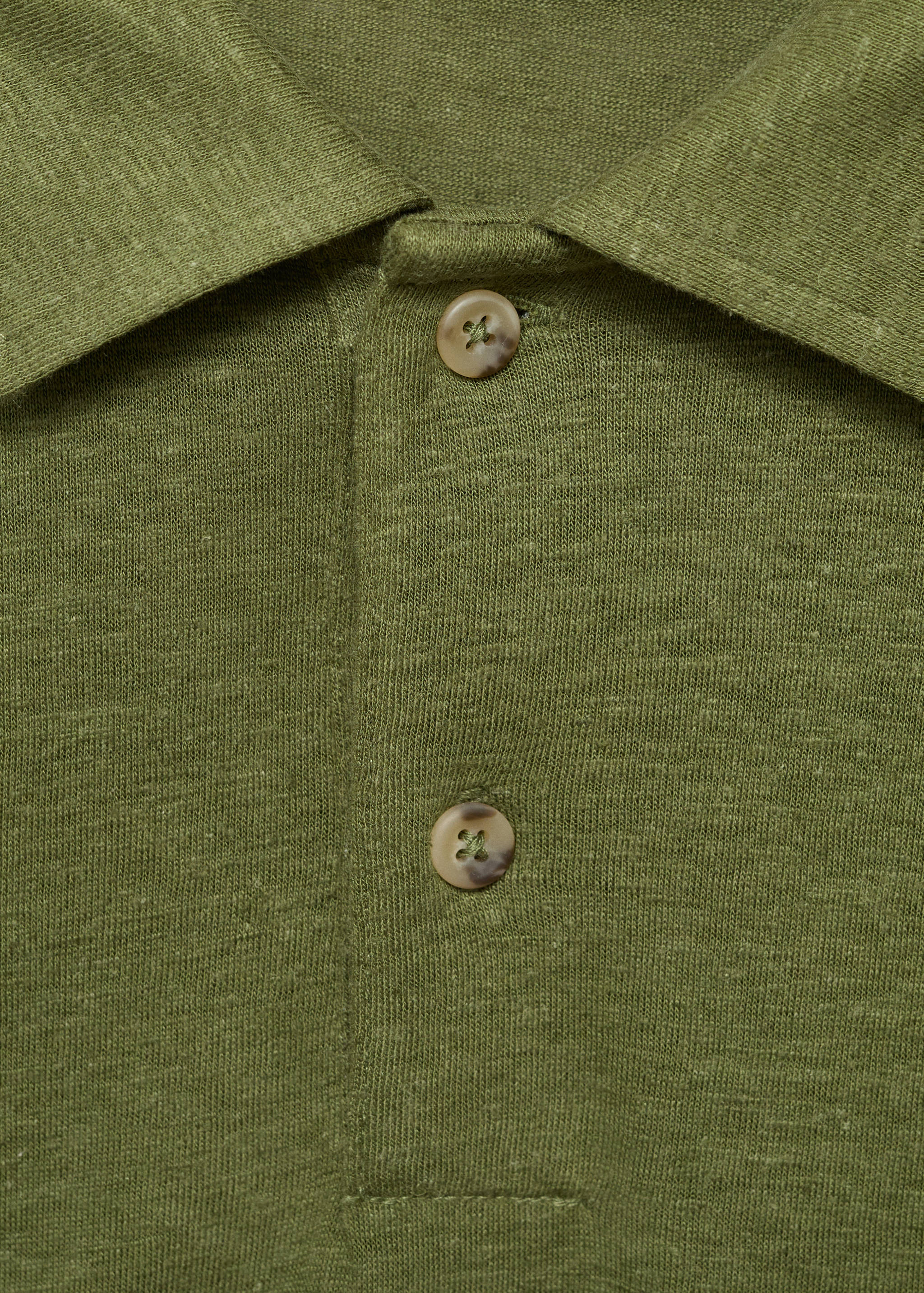 Polo lin slim-fit - Détail de l'article 8