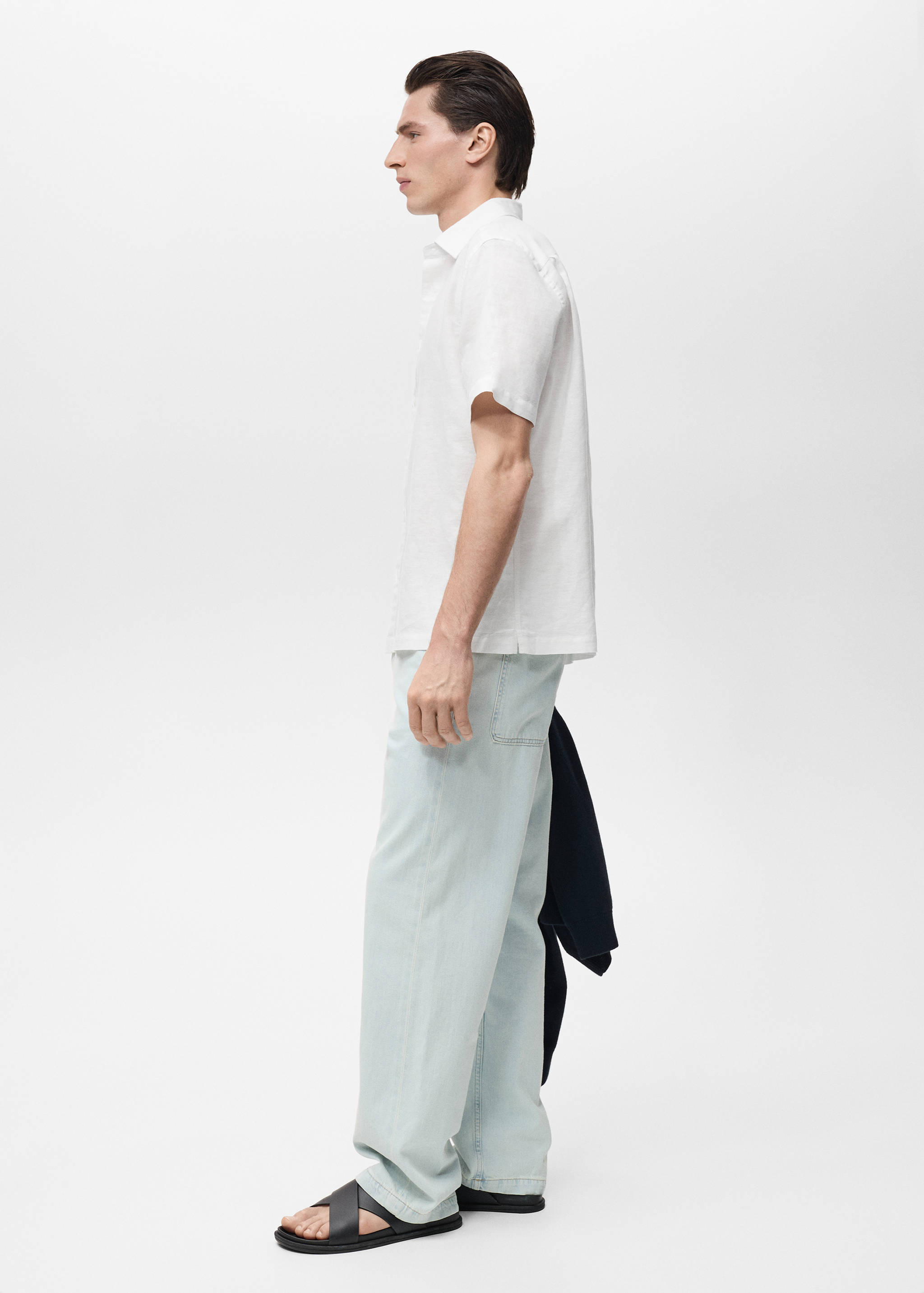 Chemise lin manches courtes - Détail de l'article 2