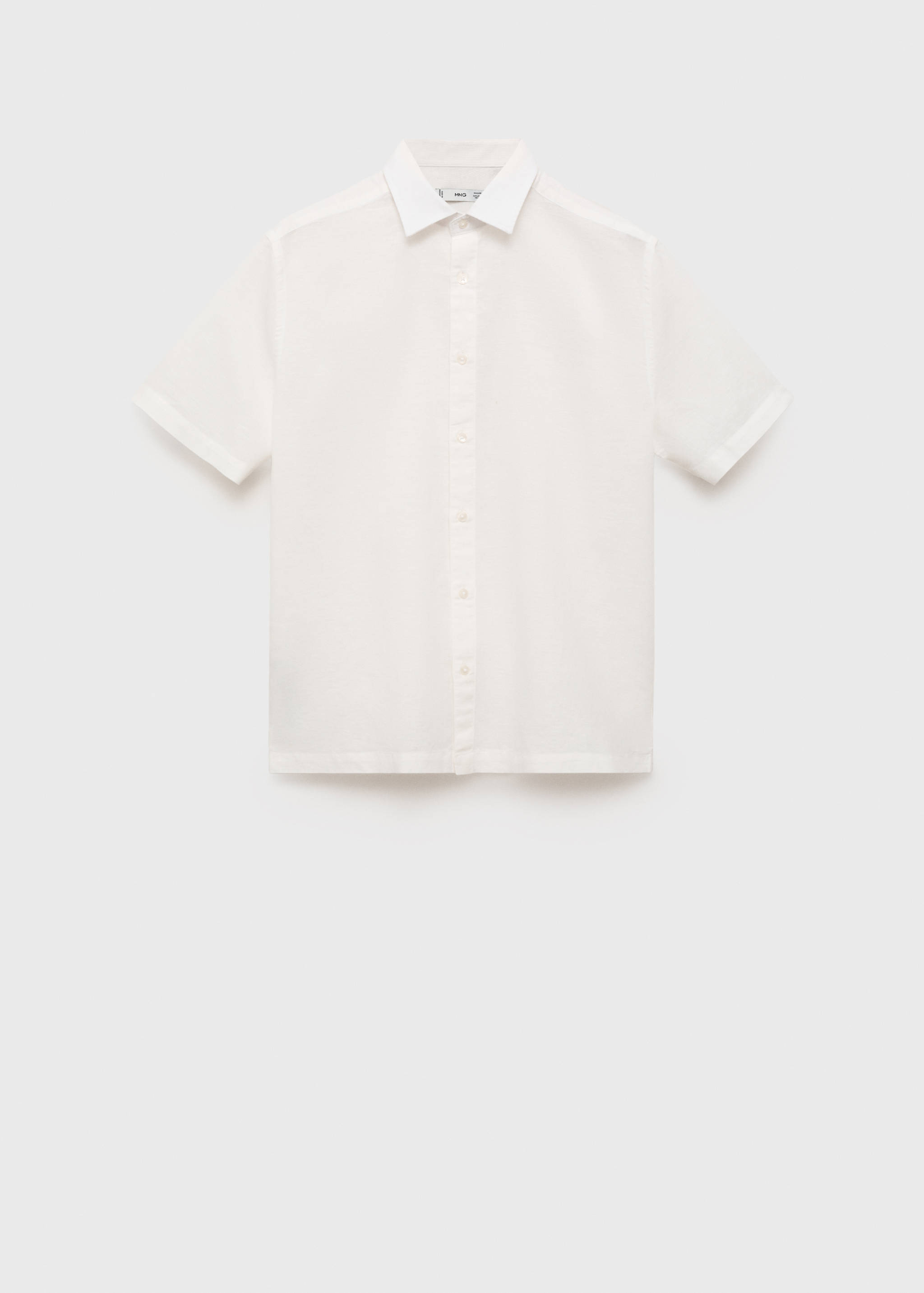 Chemise lin manches courtes - Article sans modèle