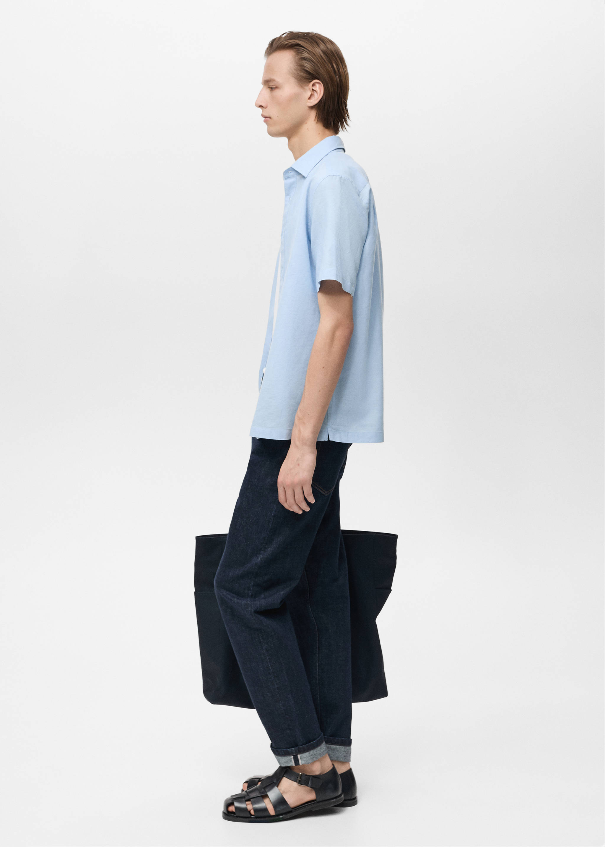 Chemise lin manches courtes - Détail de l'article 2