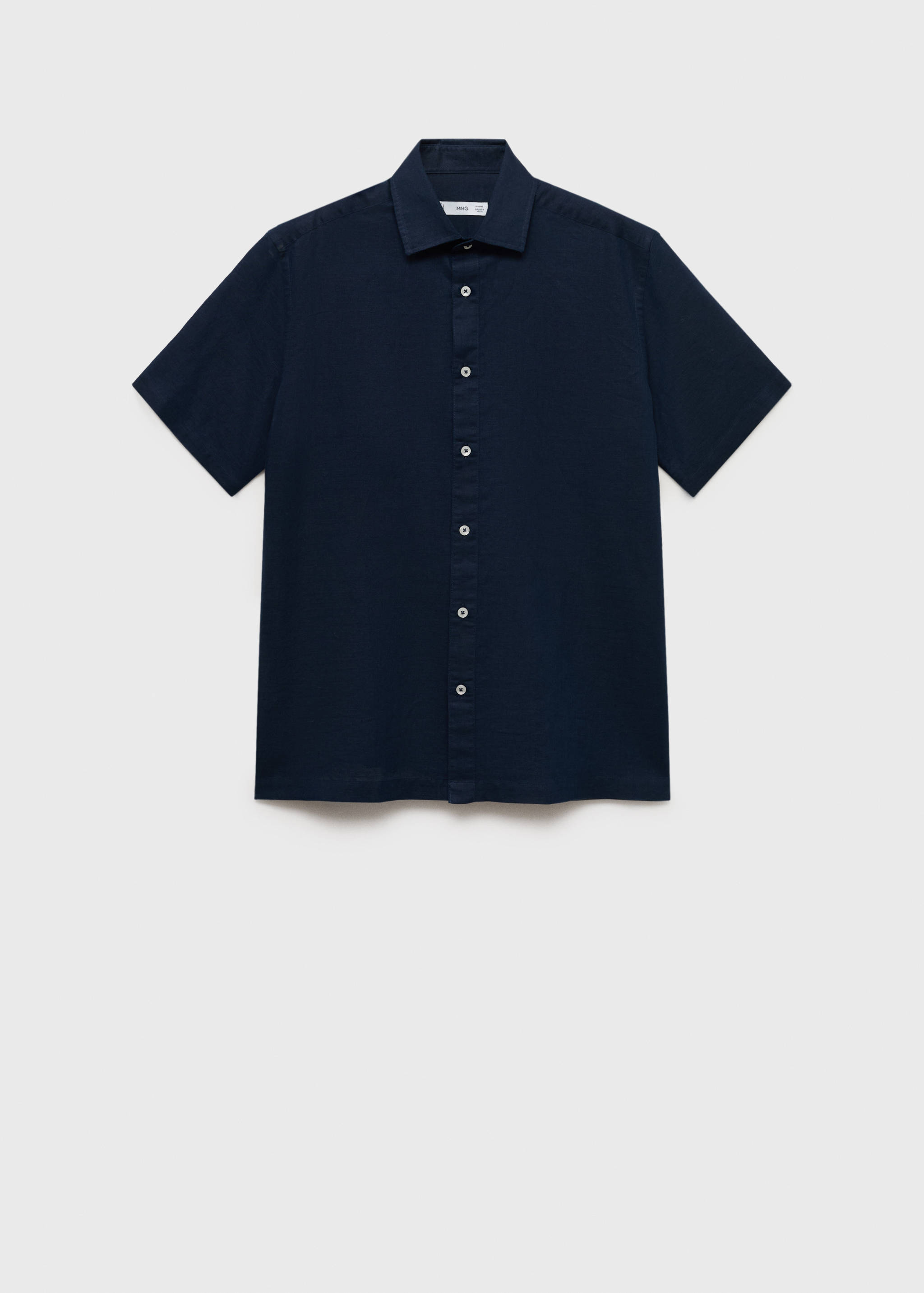 Chemise lin manches courtes - Article sans modèle