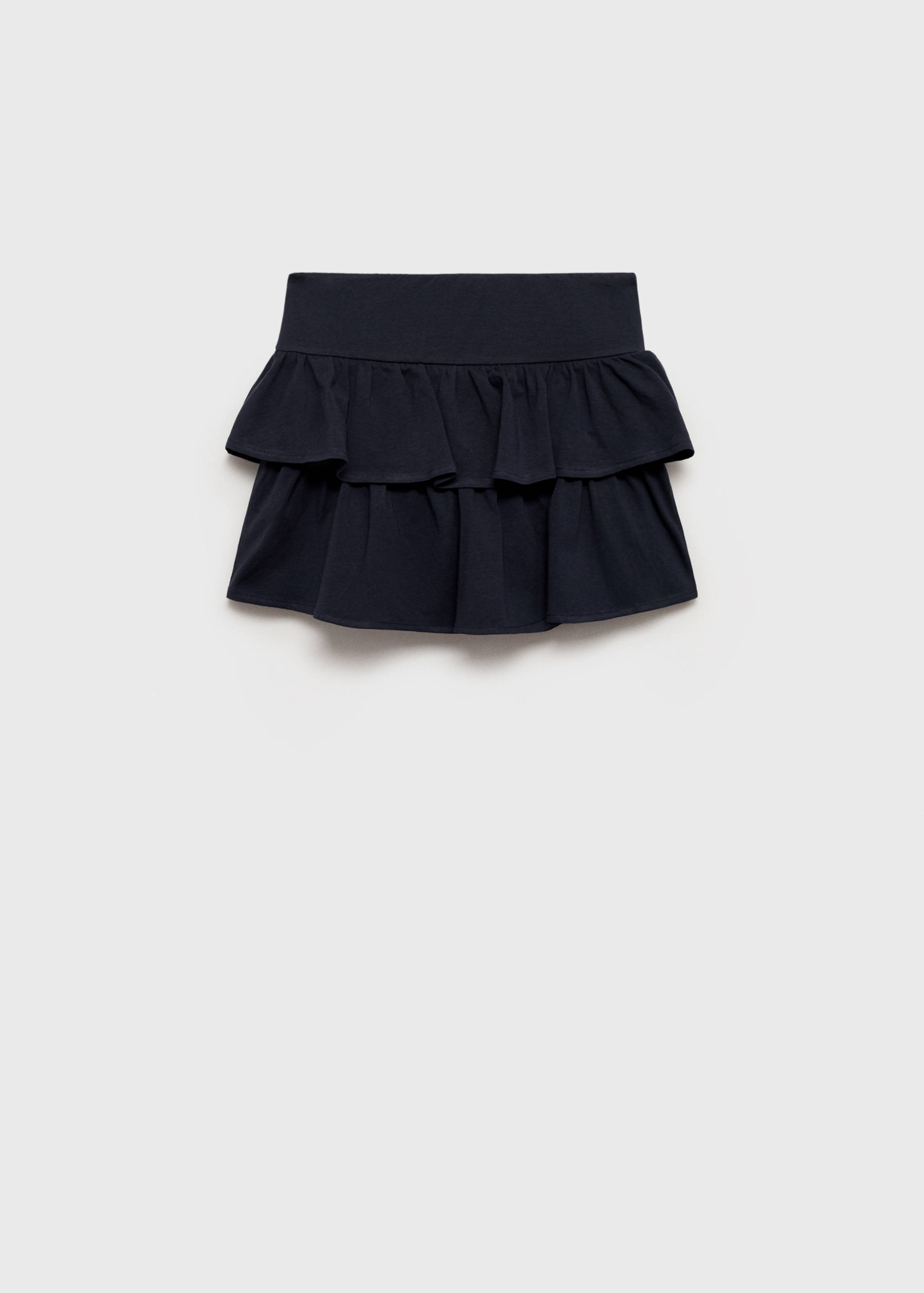 Юбка-брюки с оборками - Изделие без модели