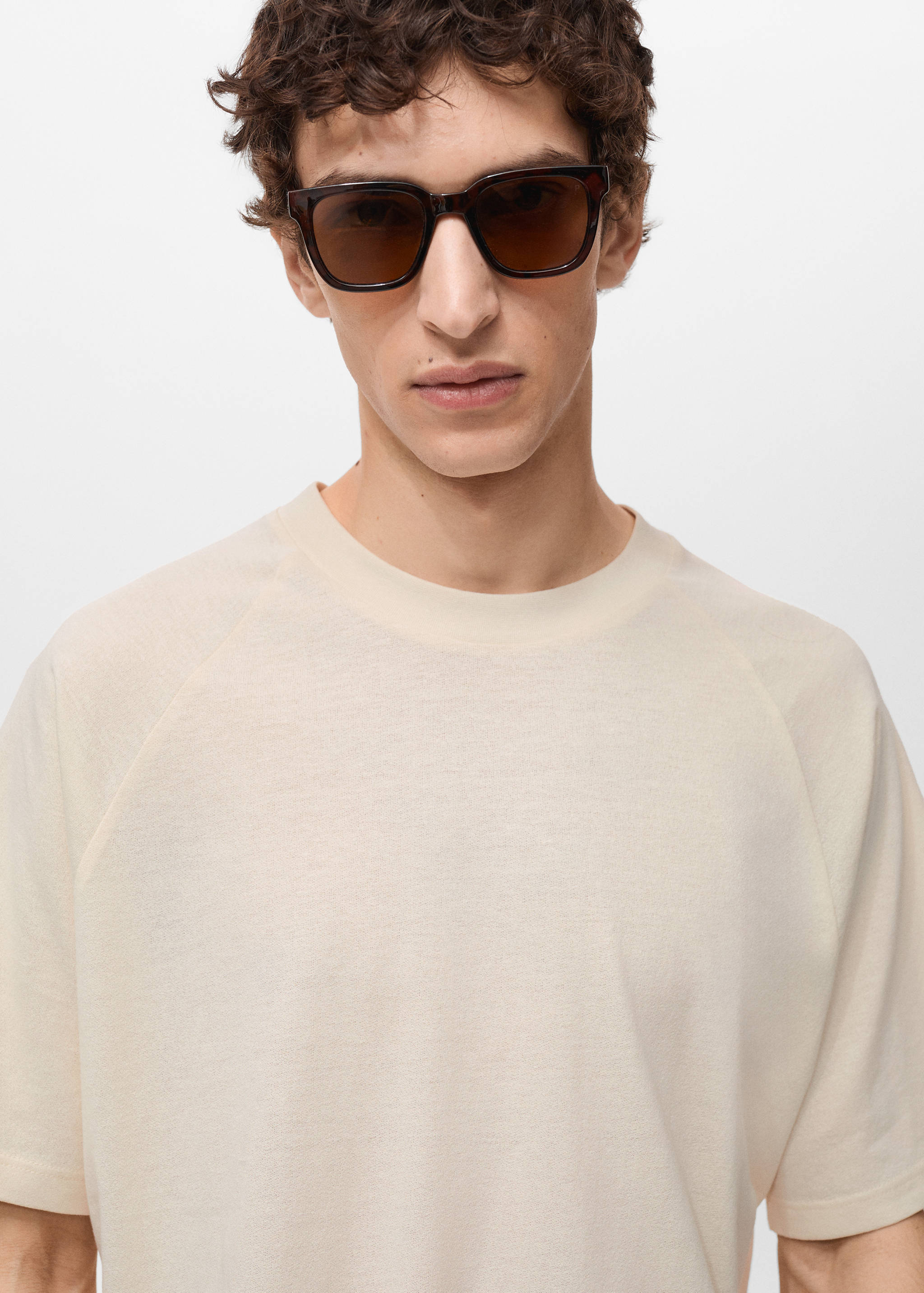 Camiseta algodón relaxed fit - Detalle del artículo 1