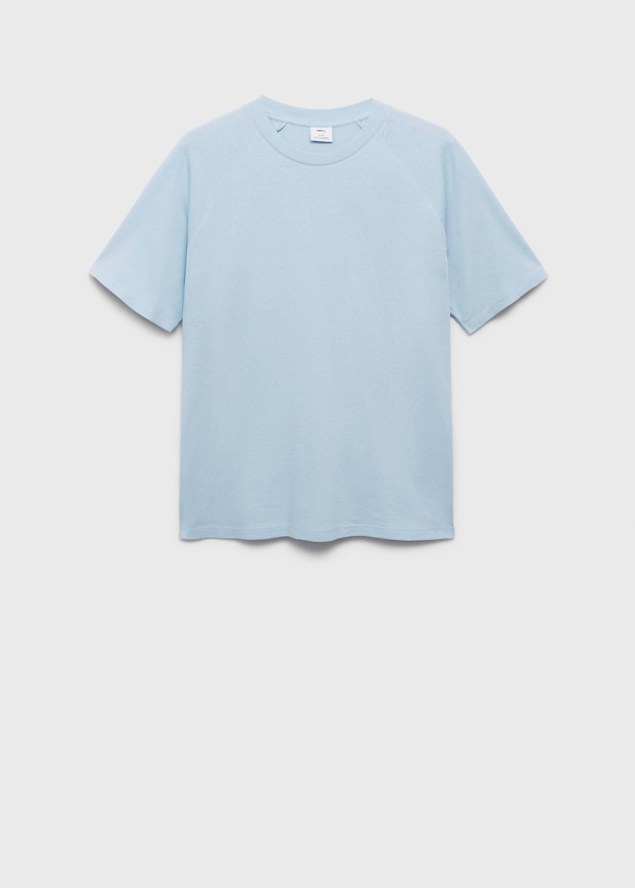 Camiseta algodón relaxed fit - Artículo sin modelo