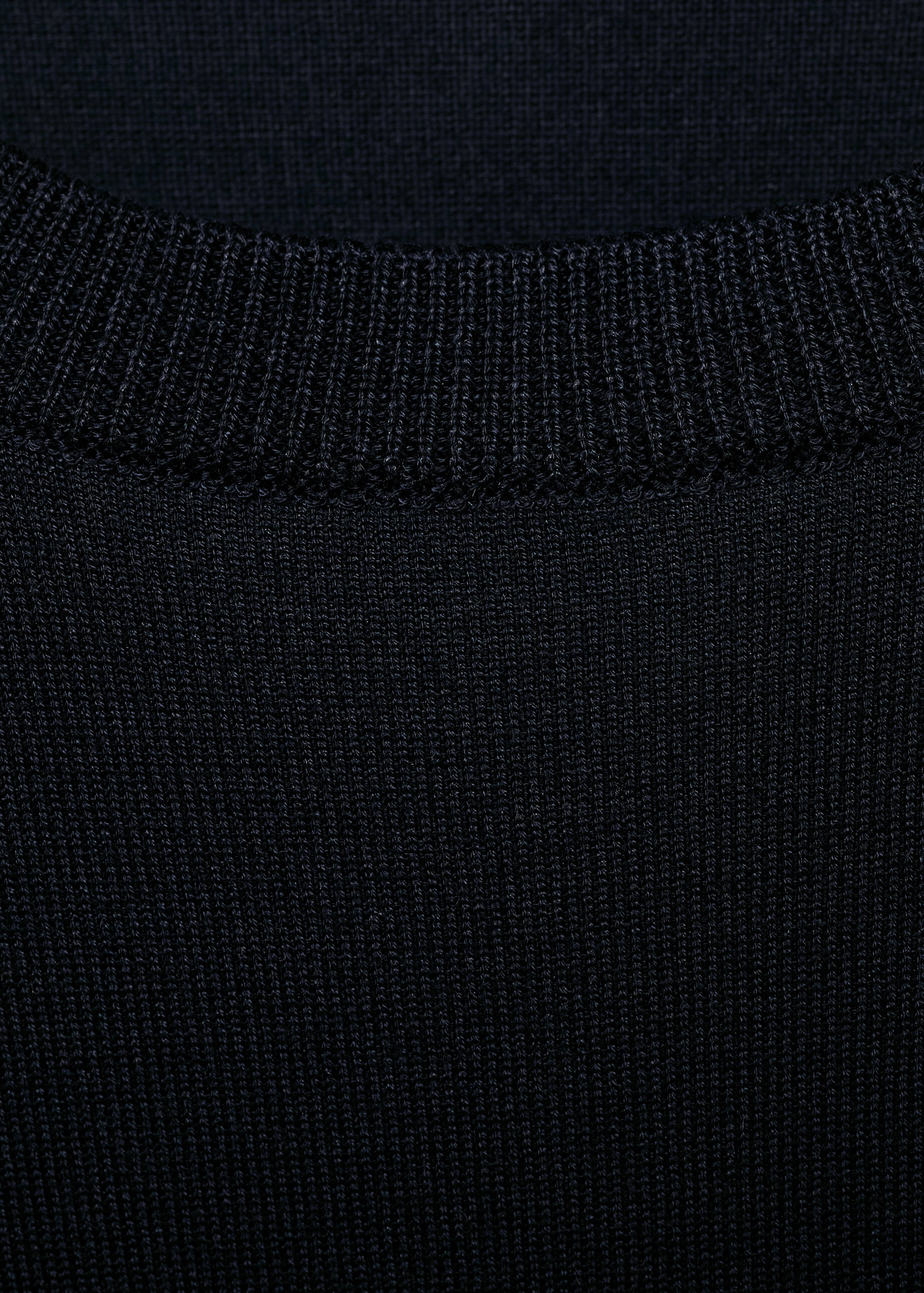 Fine-knit lyocell t-shirt - Details of the article 0