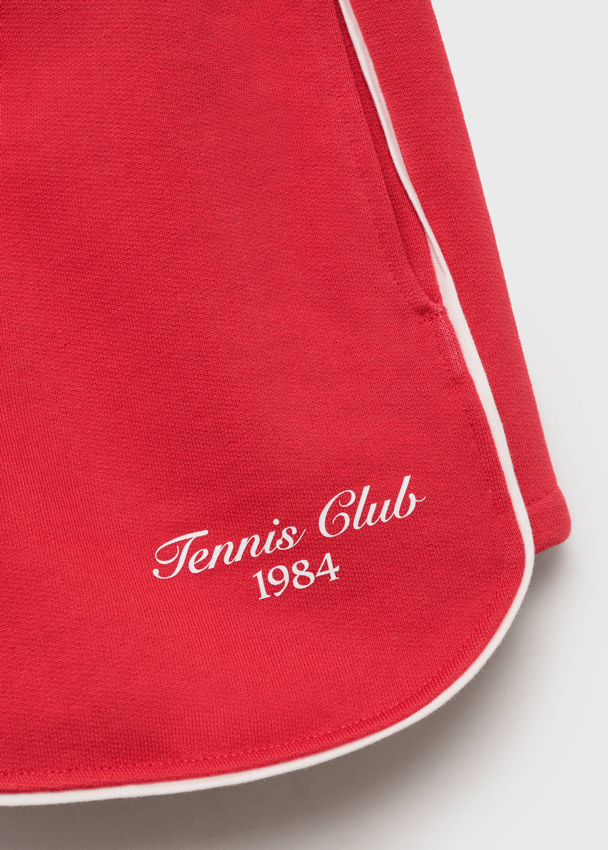 Shorts algodón mensaje estampado - Detalle del artículo 0