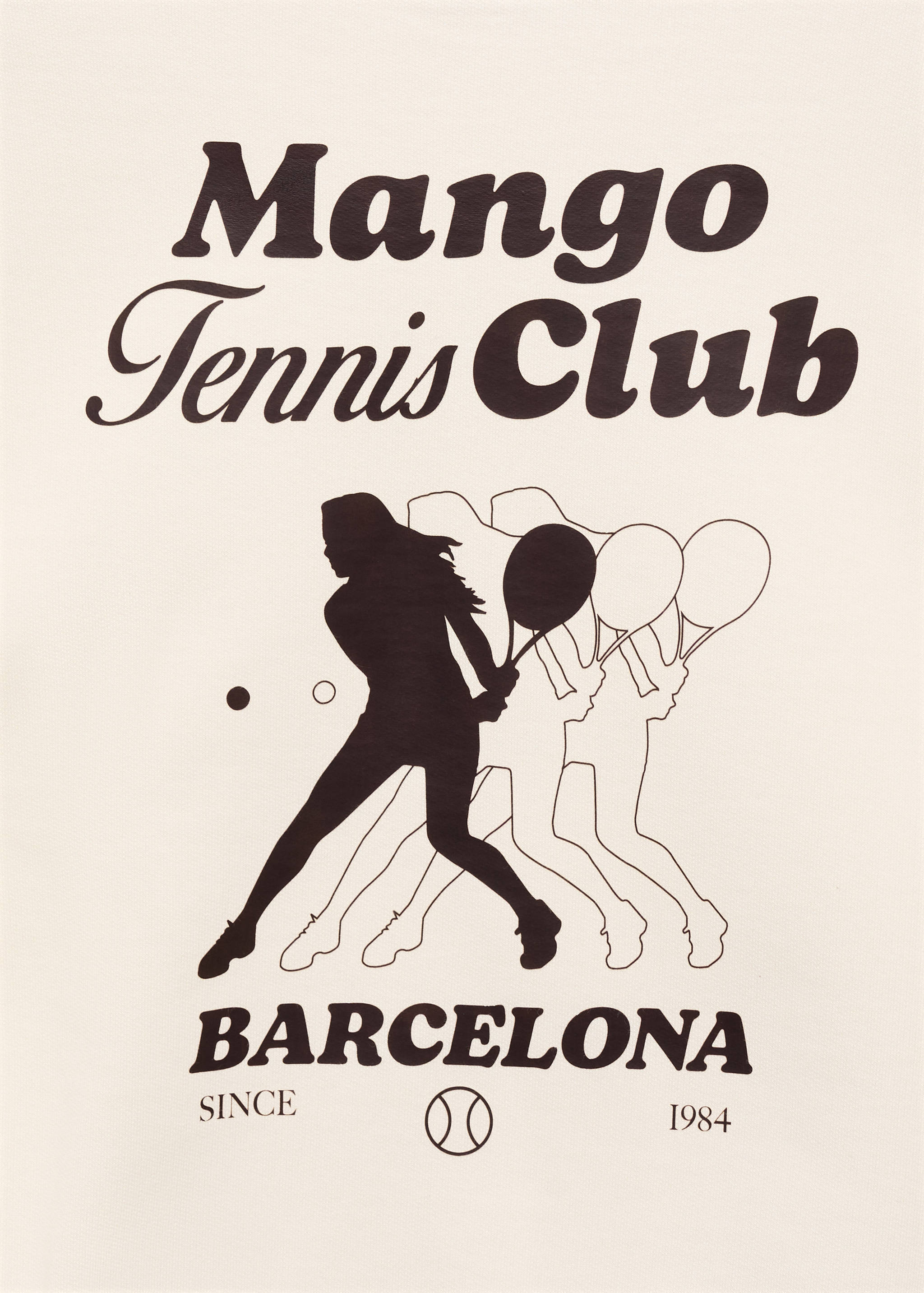 Sweat-shirt coton message imprimé - Détail de l'article 0