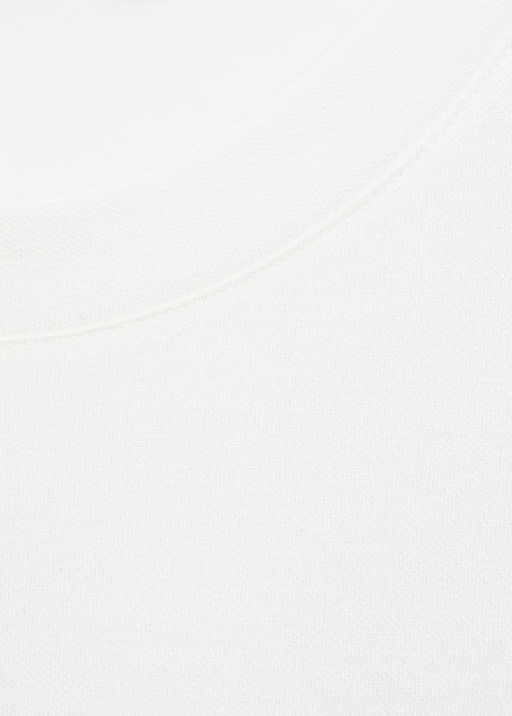 Short-sleeved lyocell t-shirt — White