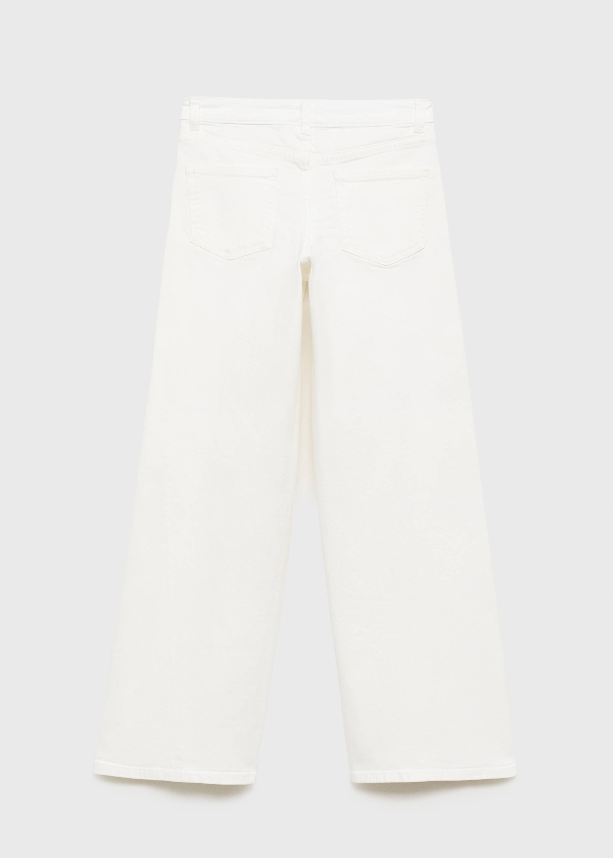 Calças de ganga de cintura baixa com tachas - Verso do artigo