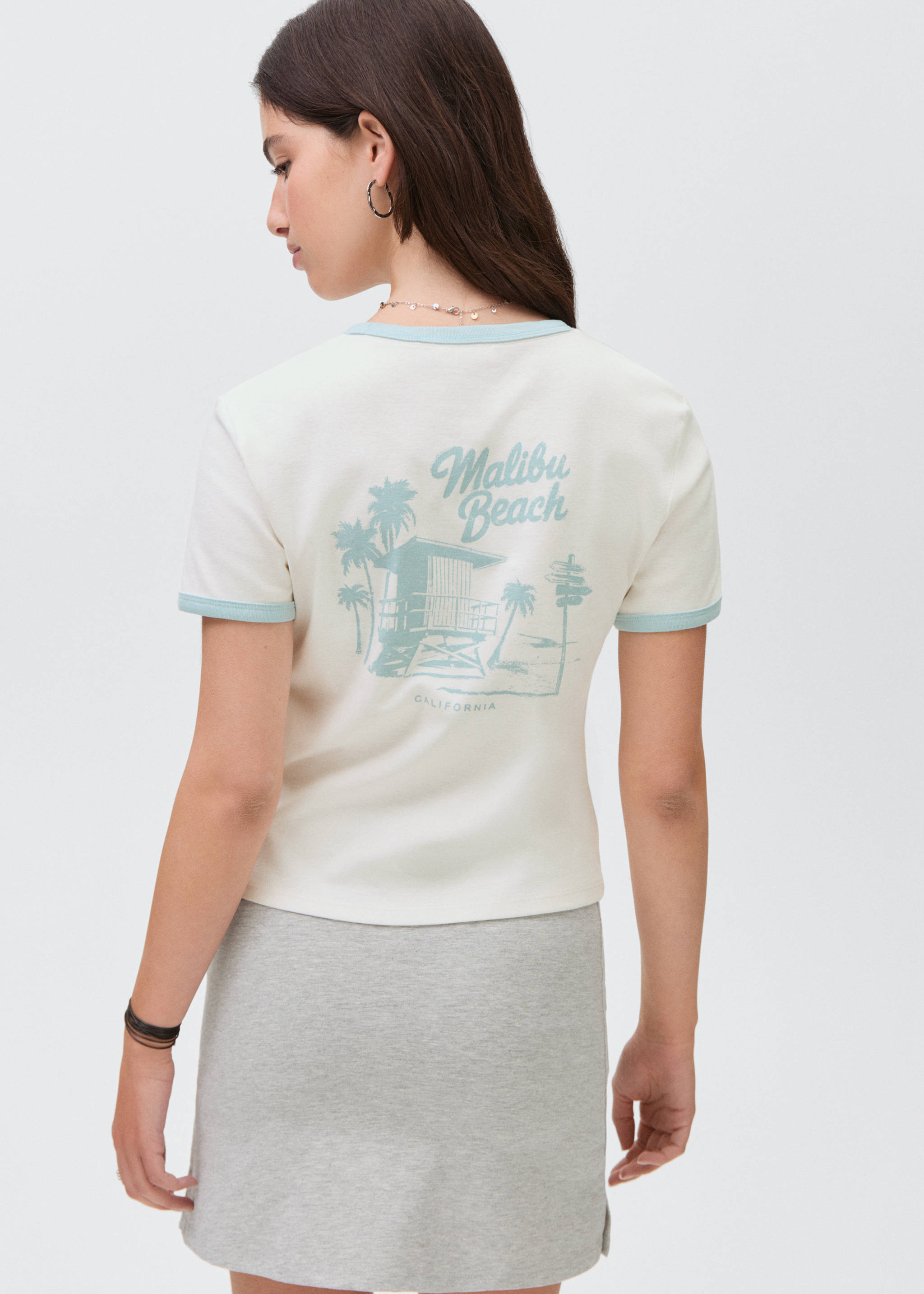 Falda pantalón punto - Reverso del artículo