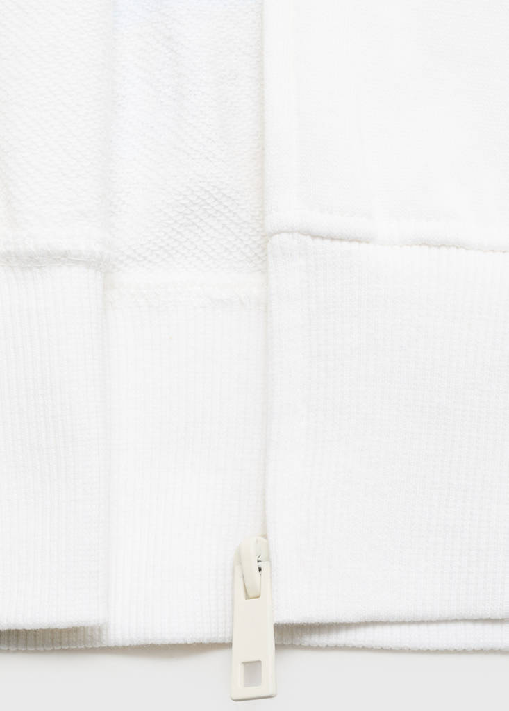 Hooded sweatshirt with printed message — Off White