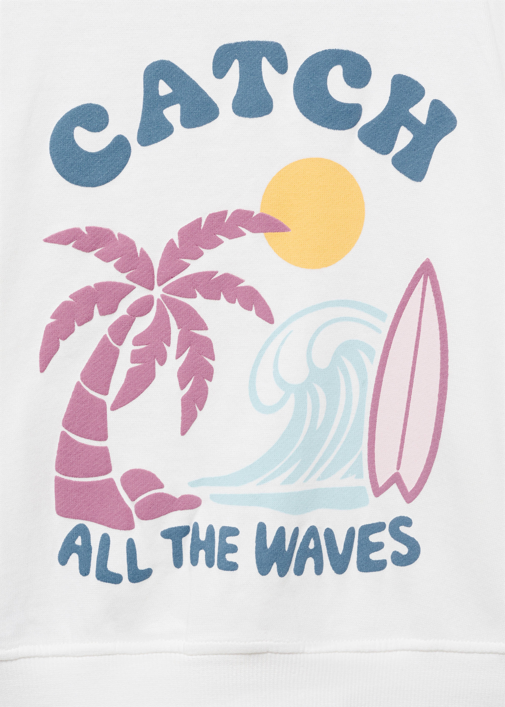 Sudadera mensaje estampado capucha - Detalle del artículo 0