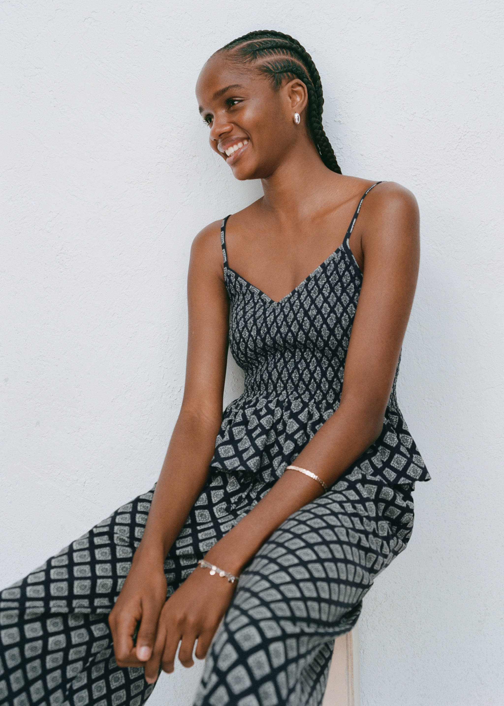 Top imprimé volanté - Détail de l'article 5