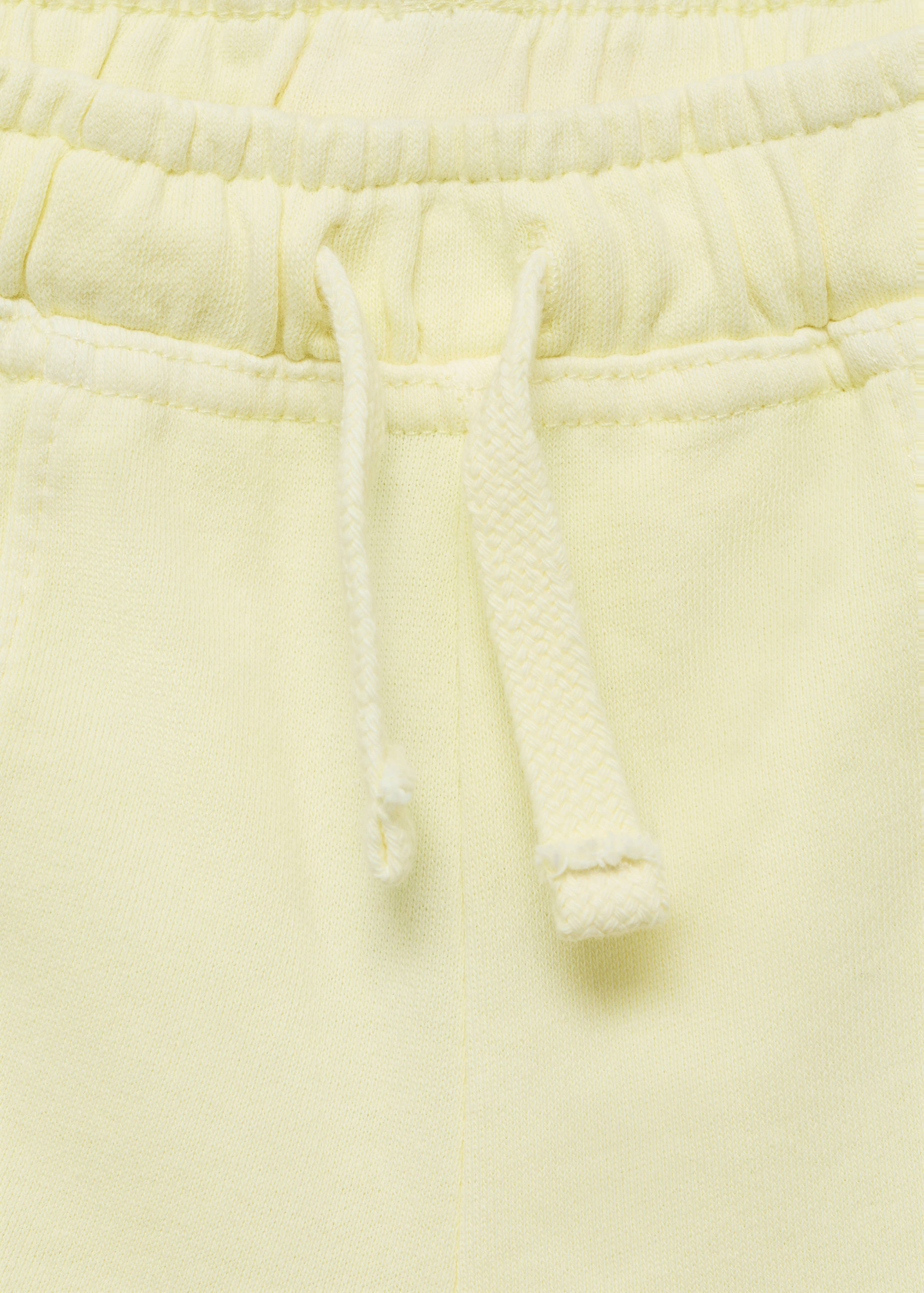 Cotton shorts with elastic waist - Details of the article 8