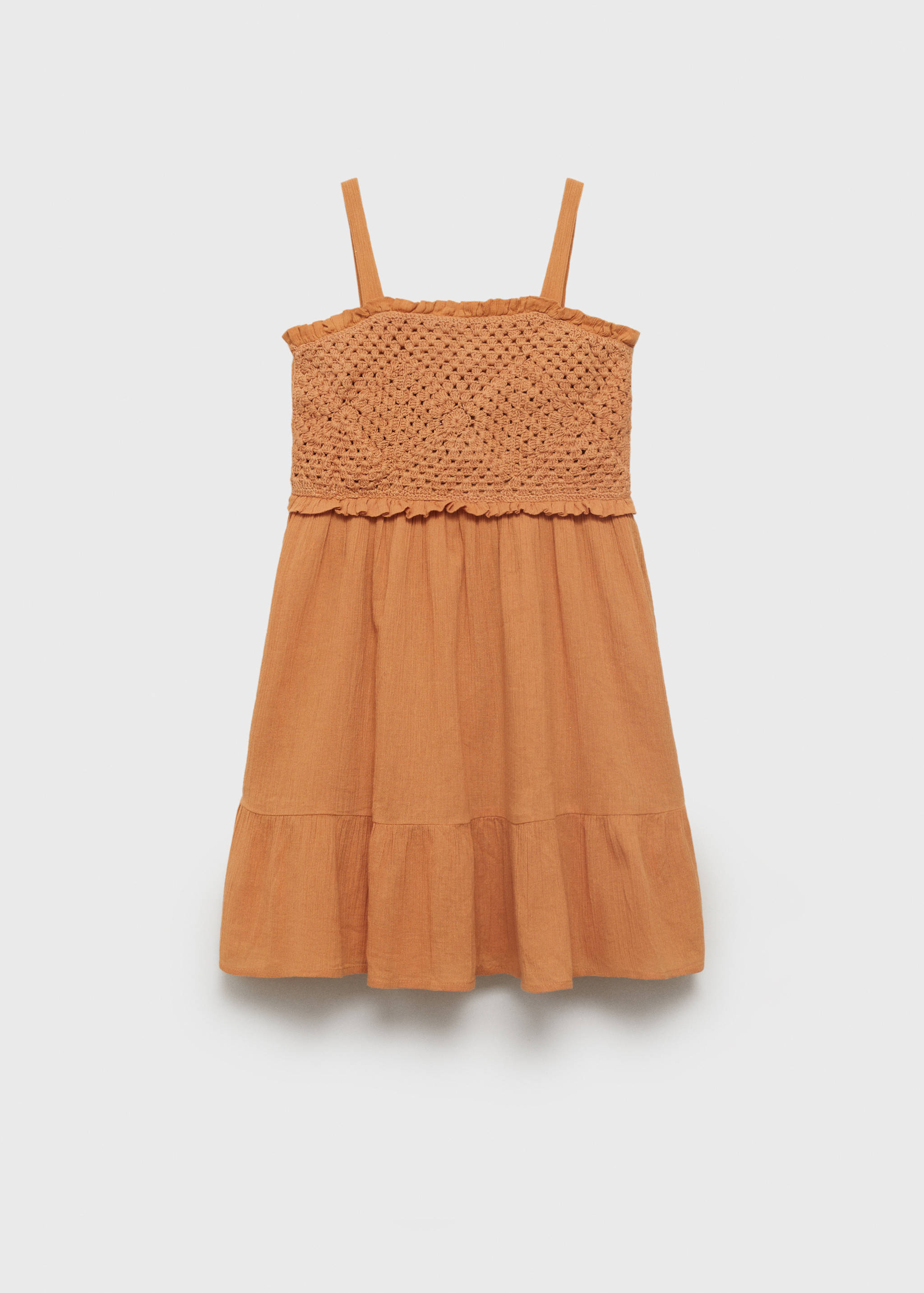 Crochet dress - Kids | MANGO Vietnam