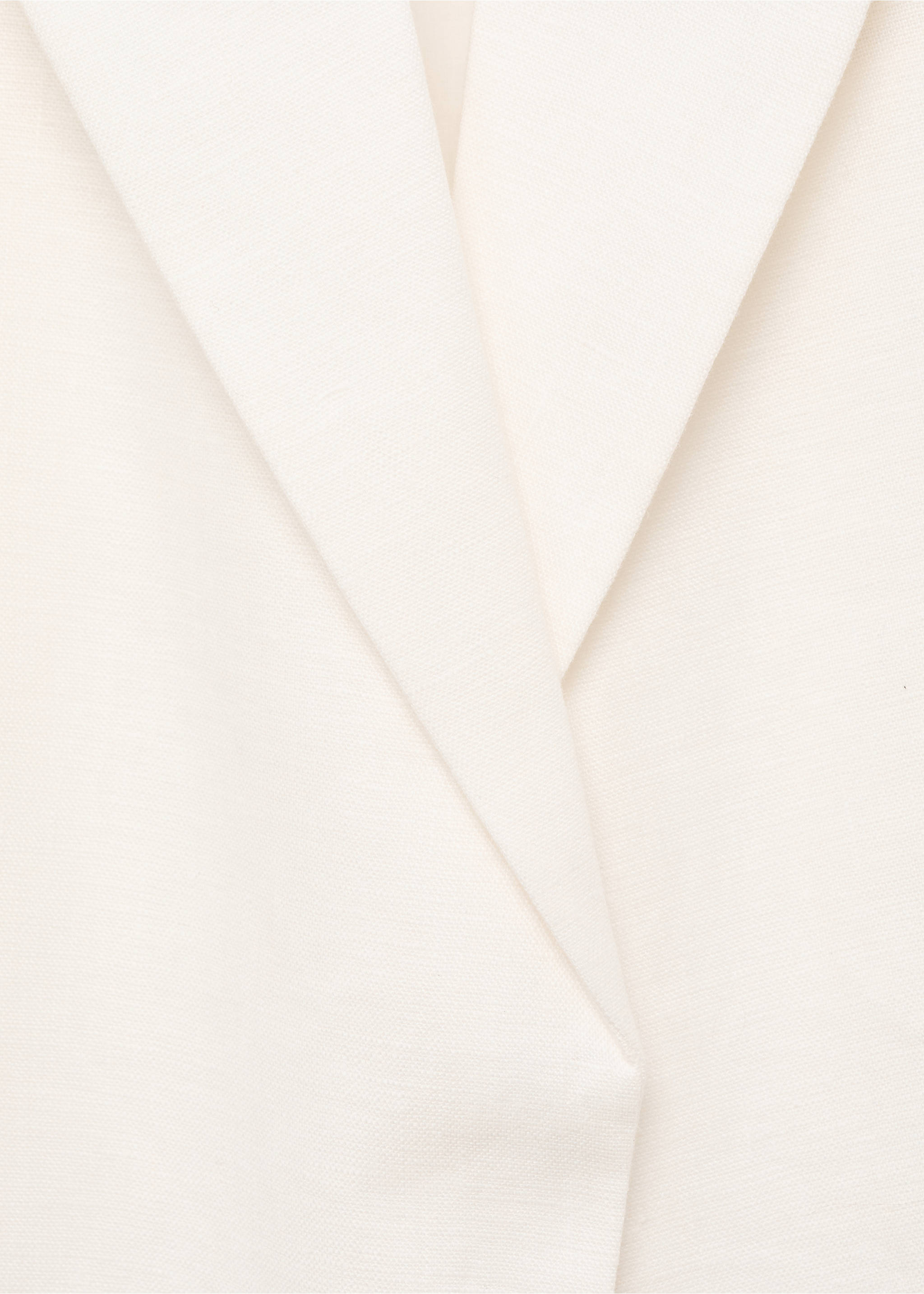 Linen suit waistcoat - Details of the article 0, Off White. Ref: 87088639-00.