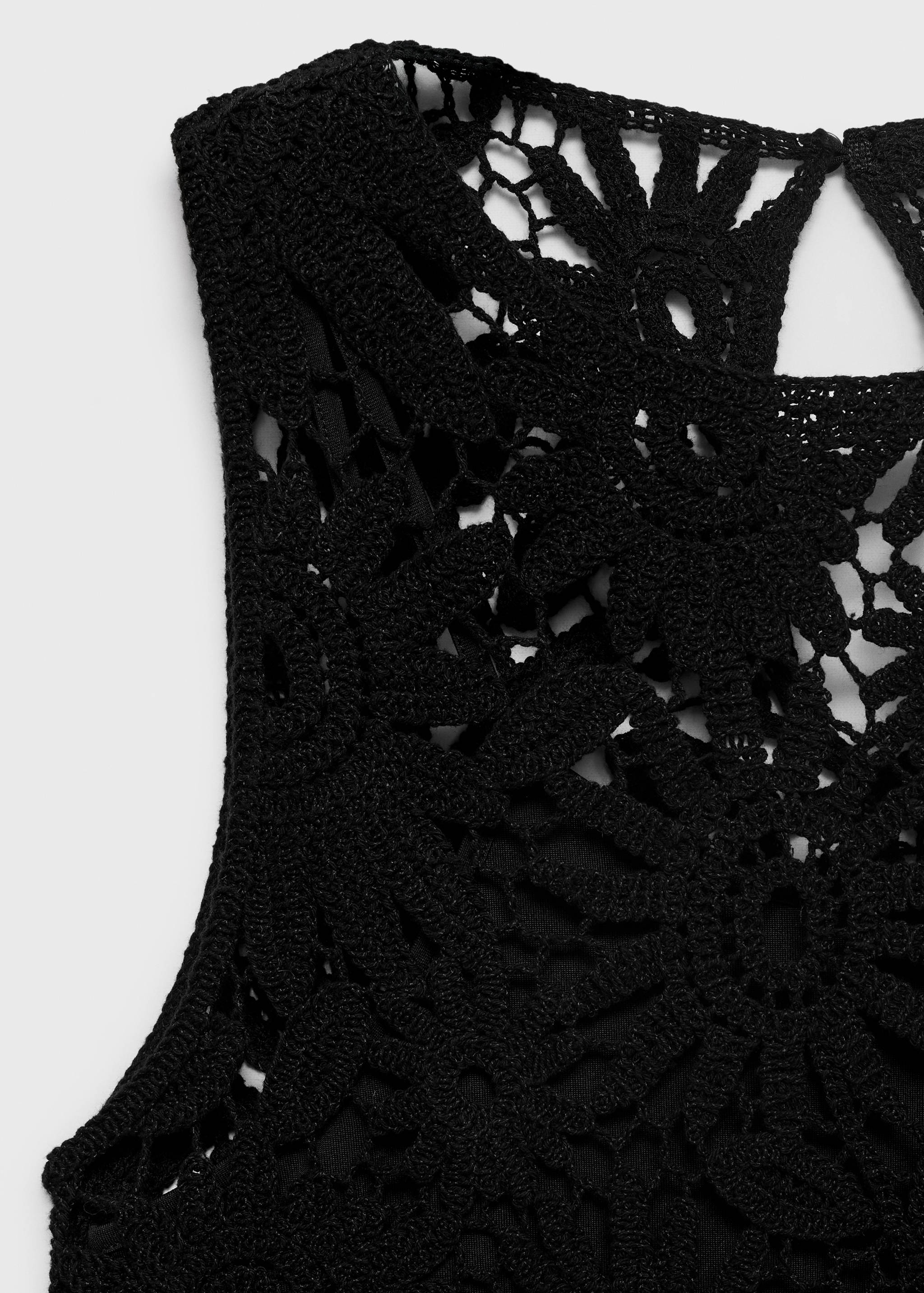 Crochet short dress - Details of the article 8
