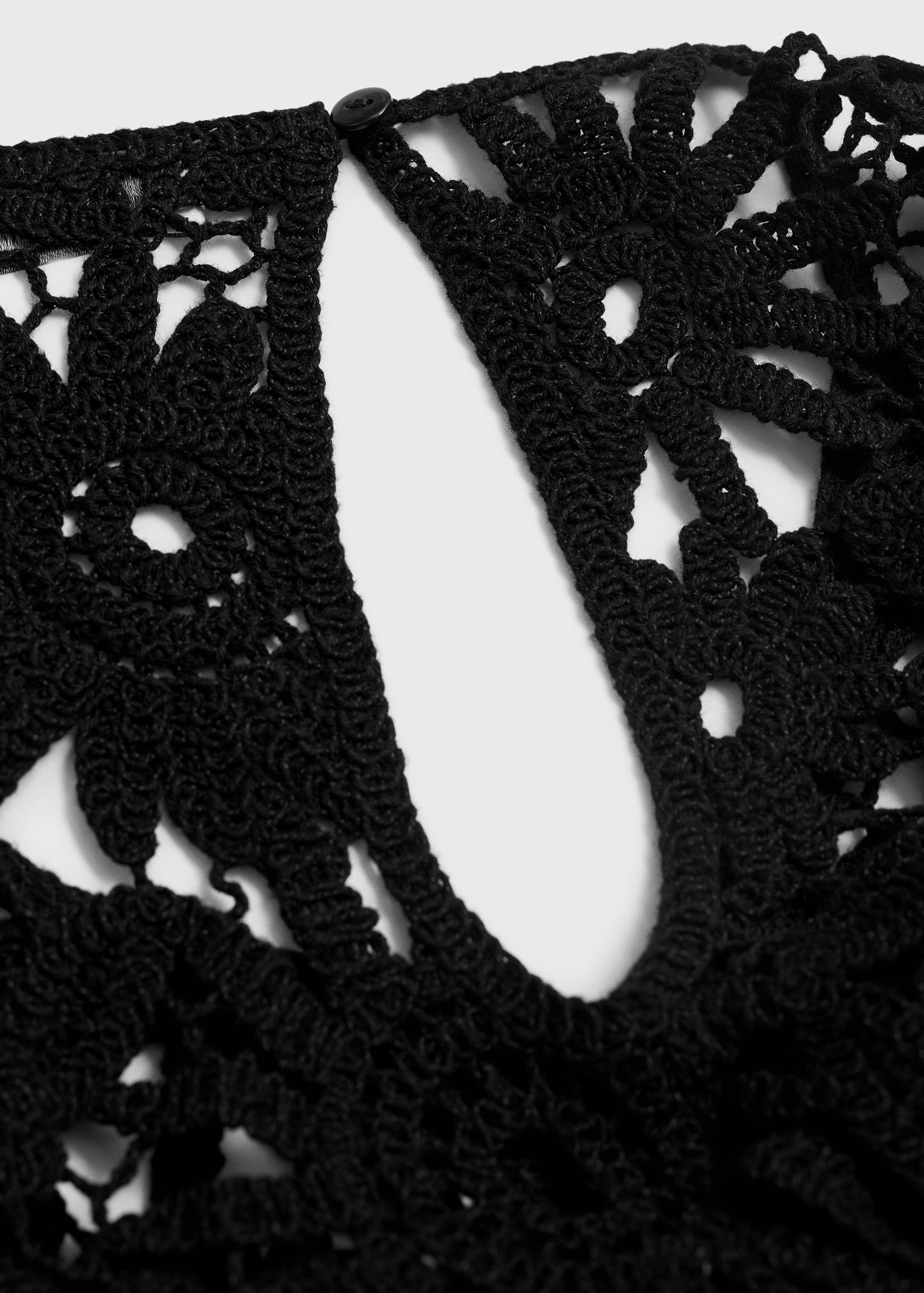 Crochet short dress - Details of the article 0