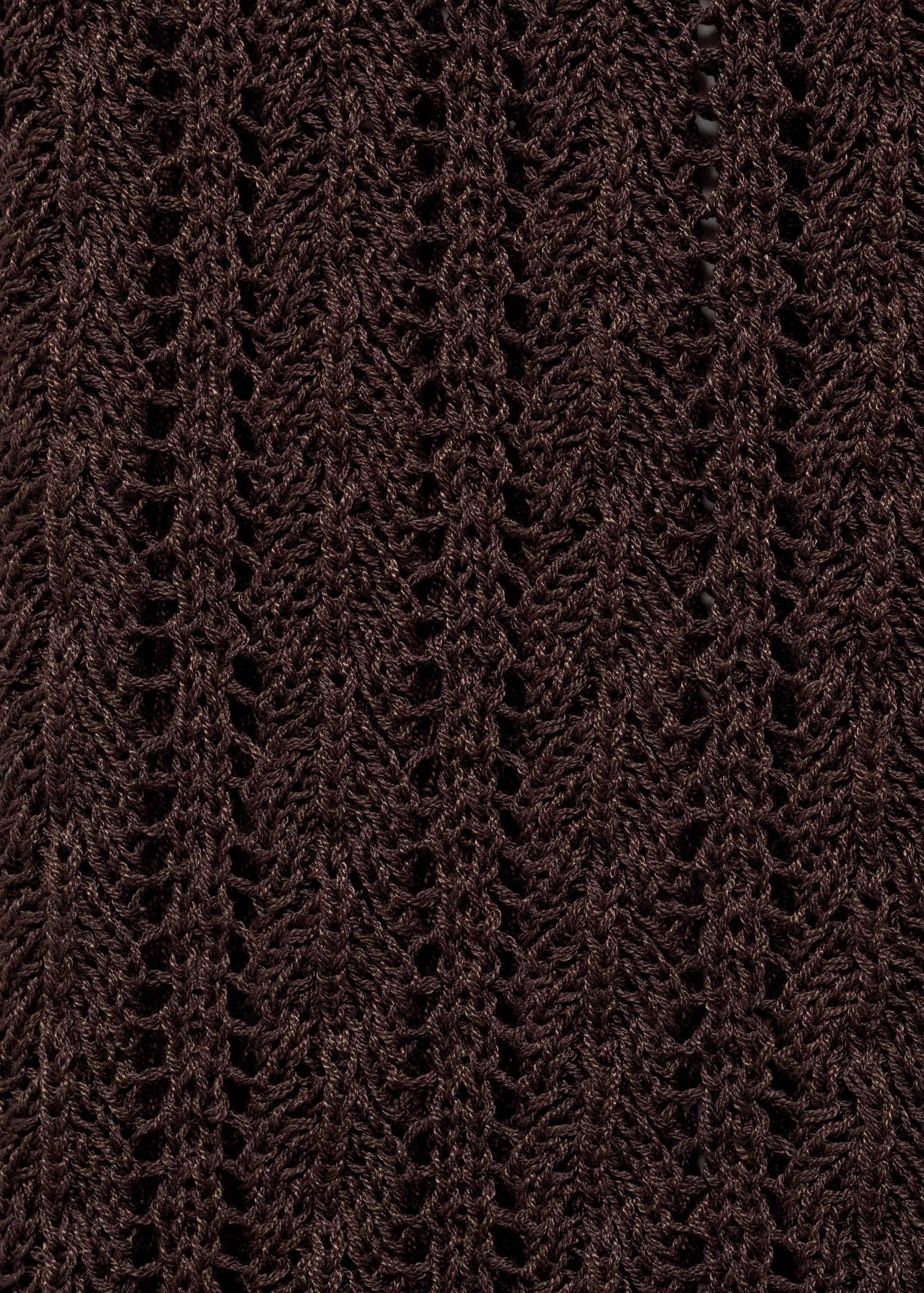 Knitted vest with bow closure - Details of the article 0