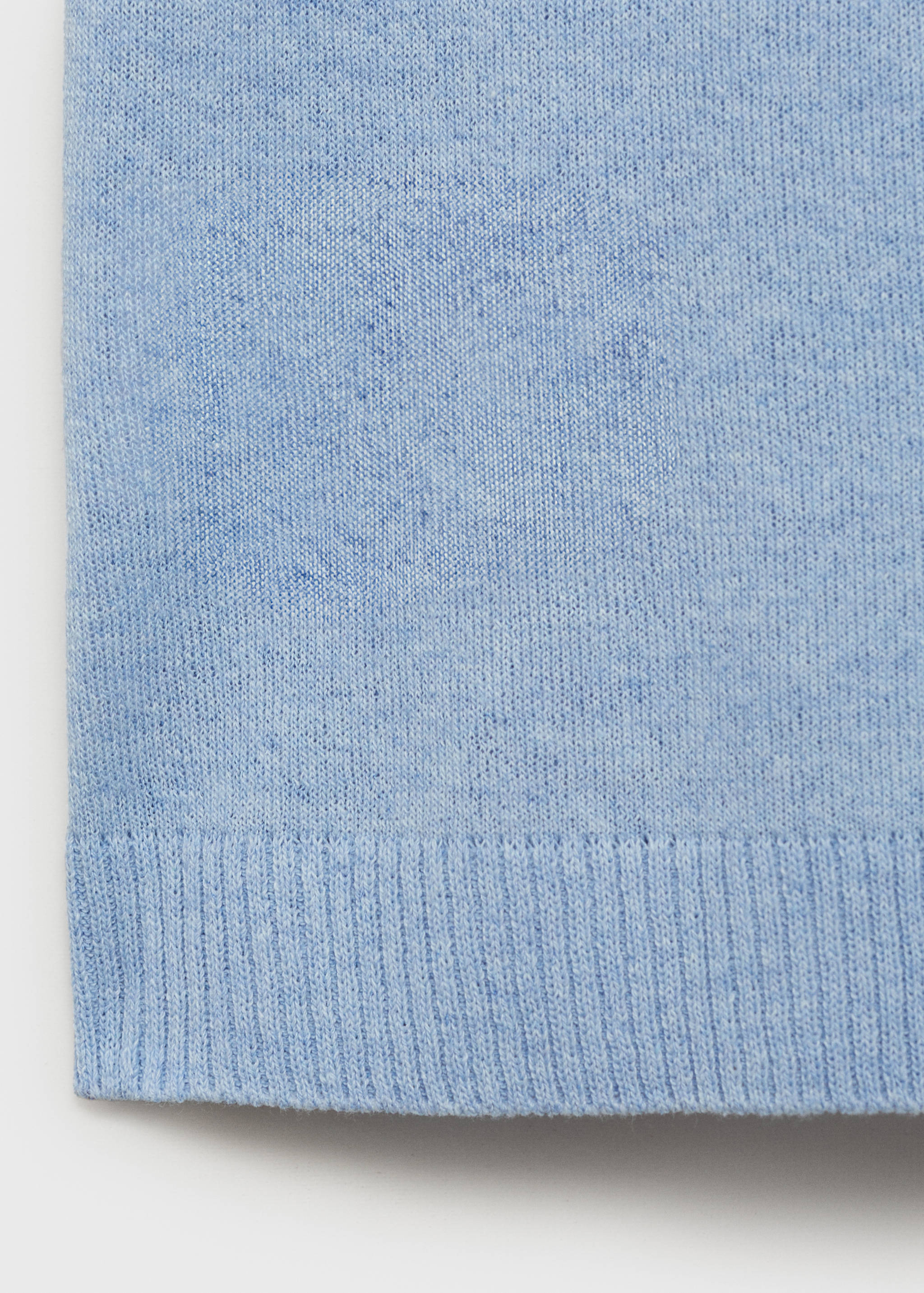 Knitted polo-neck sweater - Details of the article 0