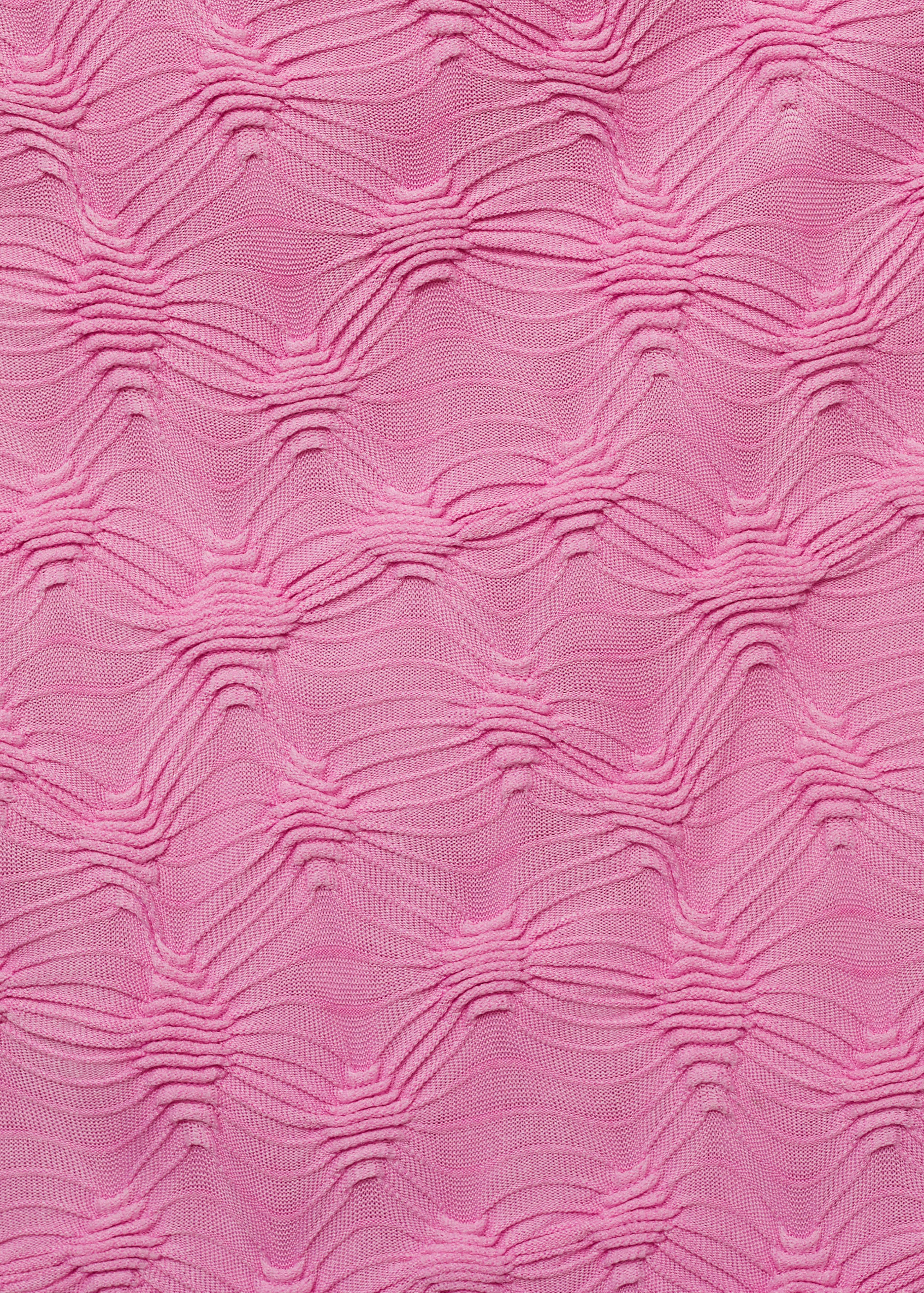 Fitted top with gathered shoulder - Details of the article 0