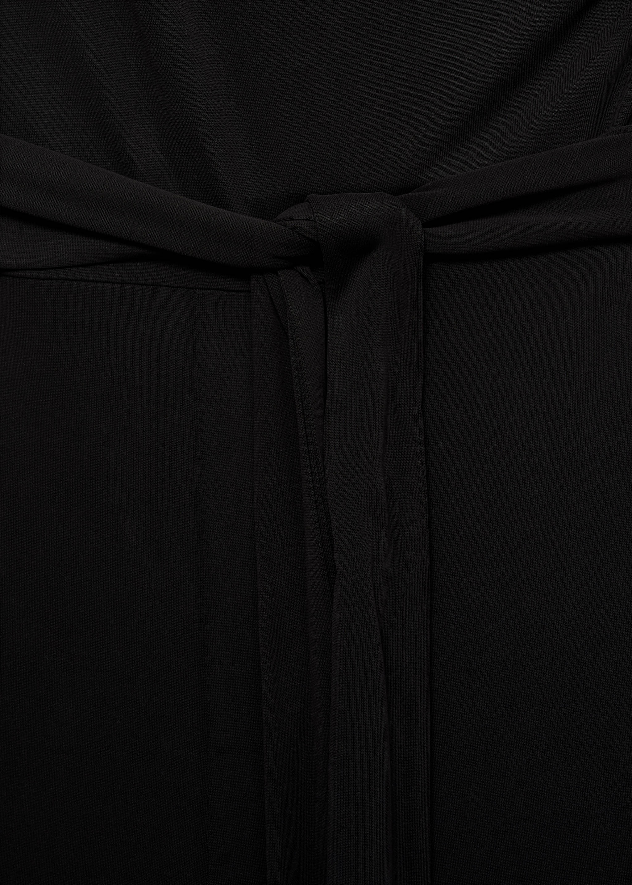Asymmetric belt jumpsuit - Details of the article 8