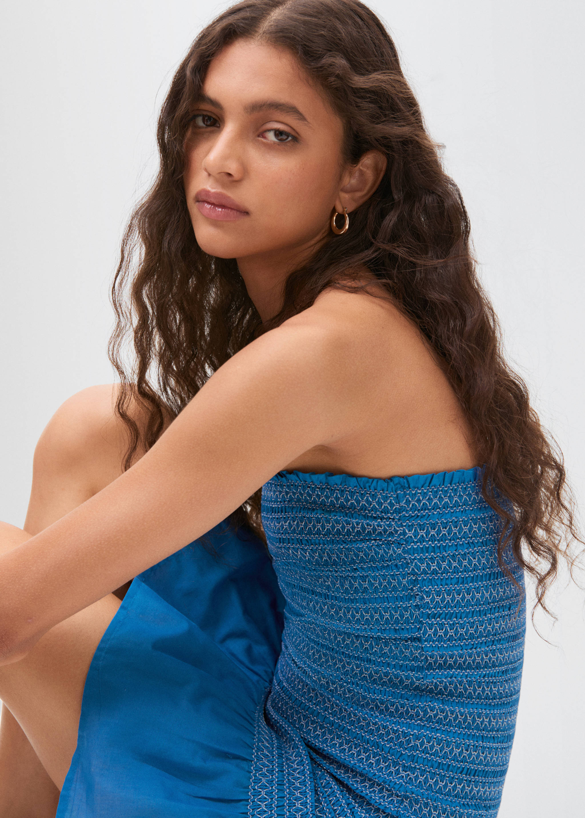 Vestido bordado volante - Detalle del artículo 2