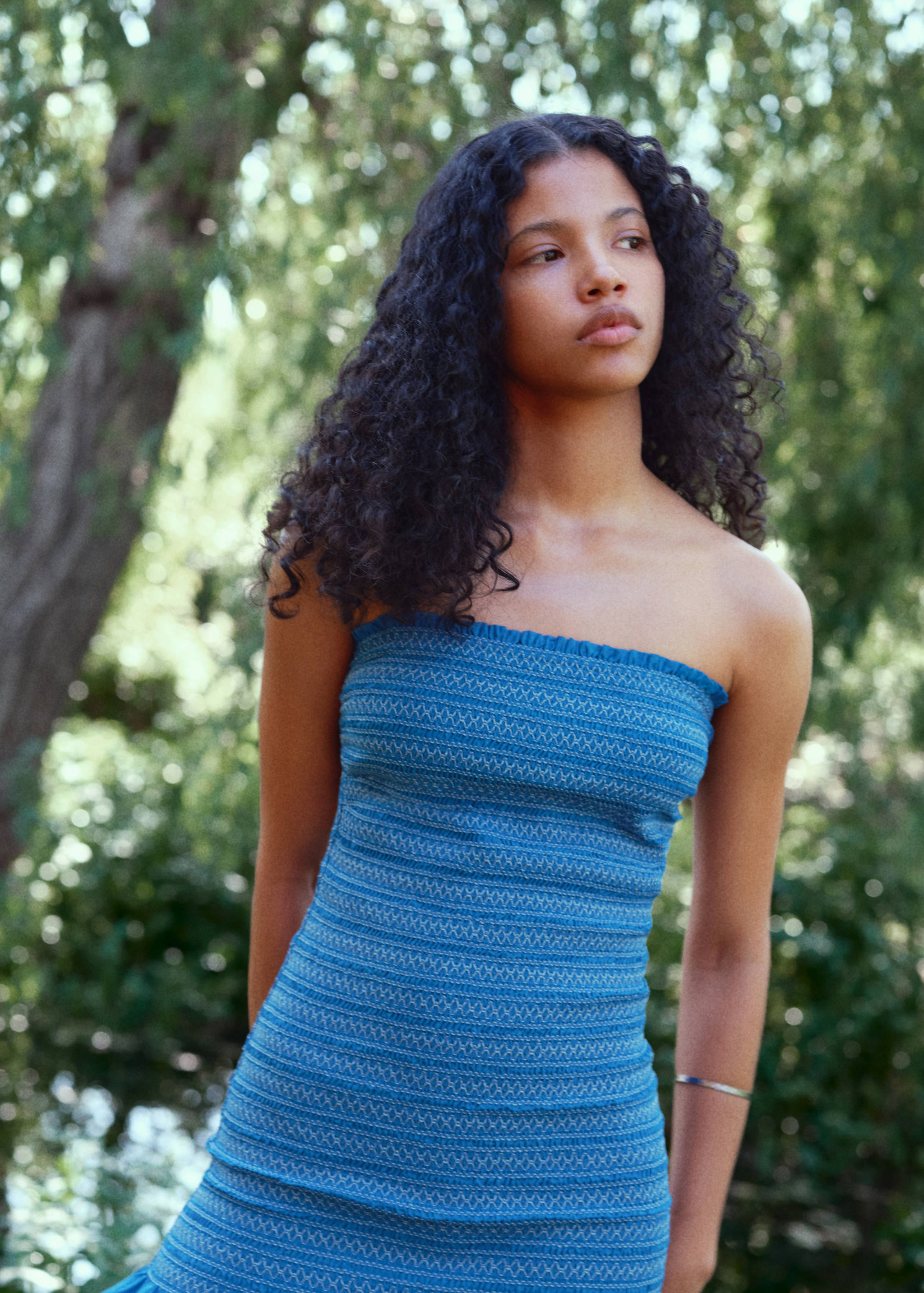 Vestido bordado volante - Detalle del artículo 5