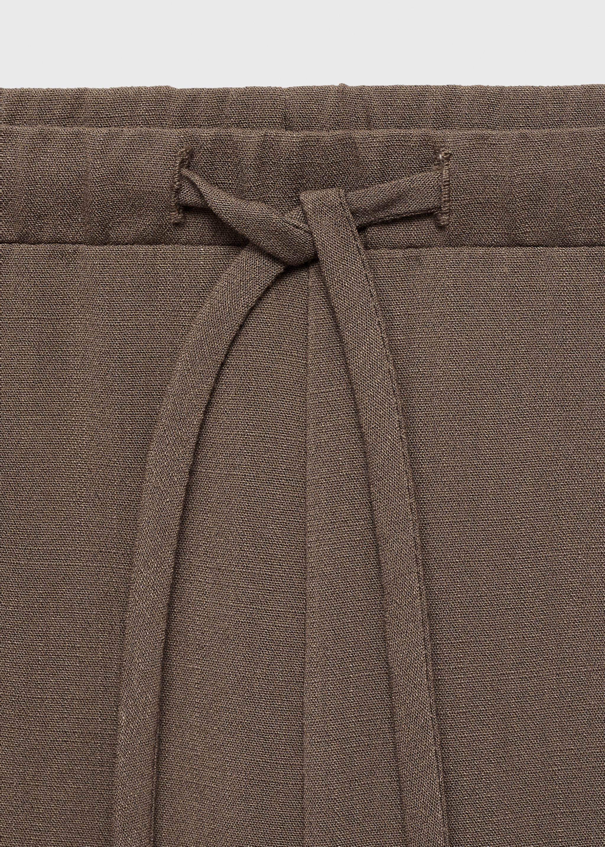 Bow straight trousers - Details of the article 0