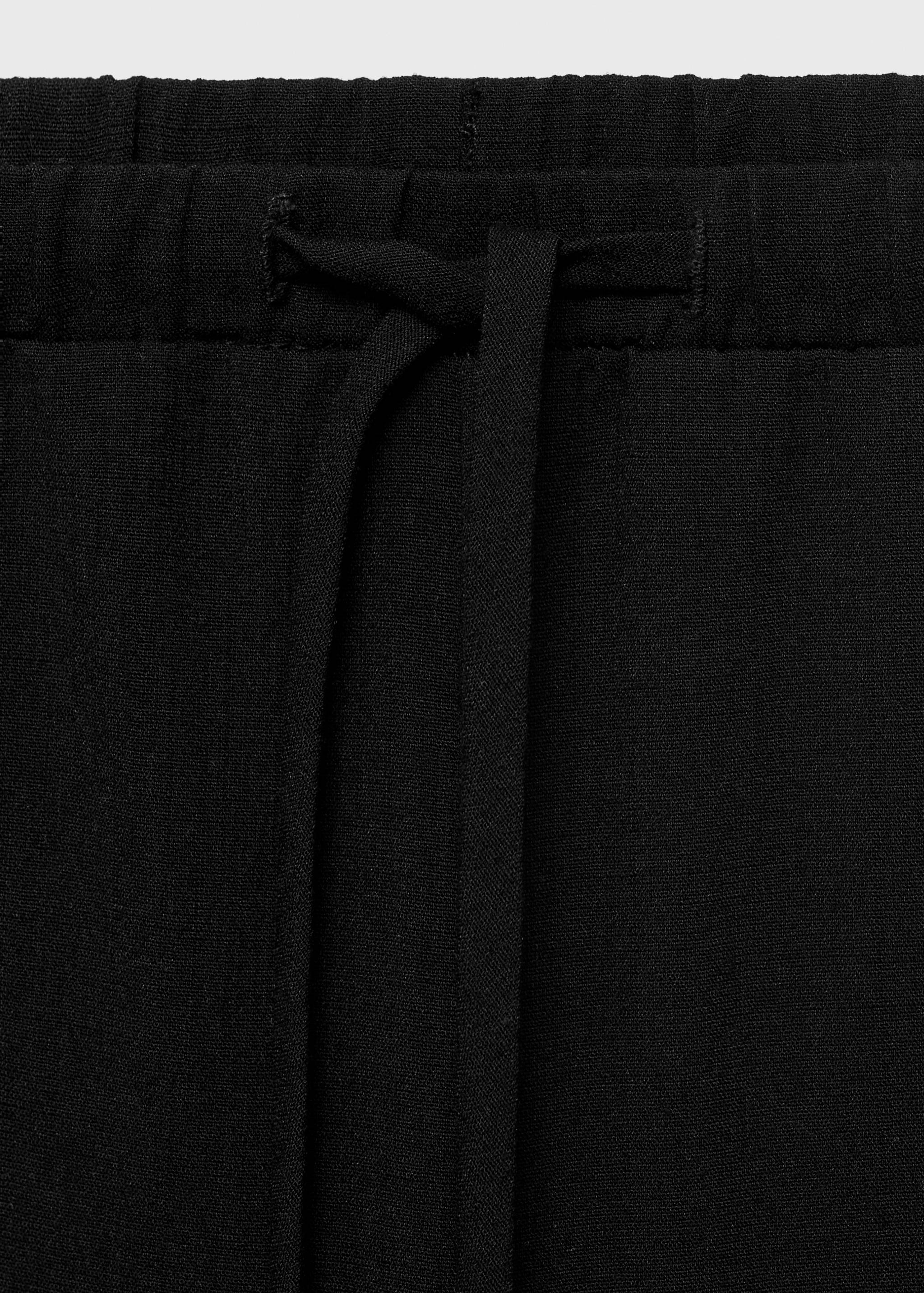 Bow straight trousers - Details of the article 8