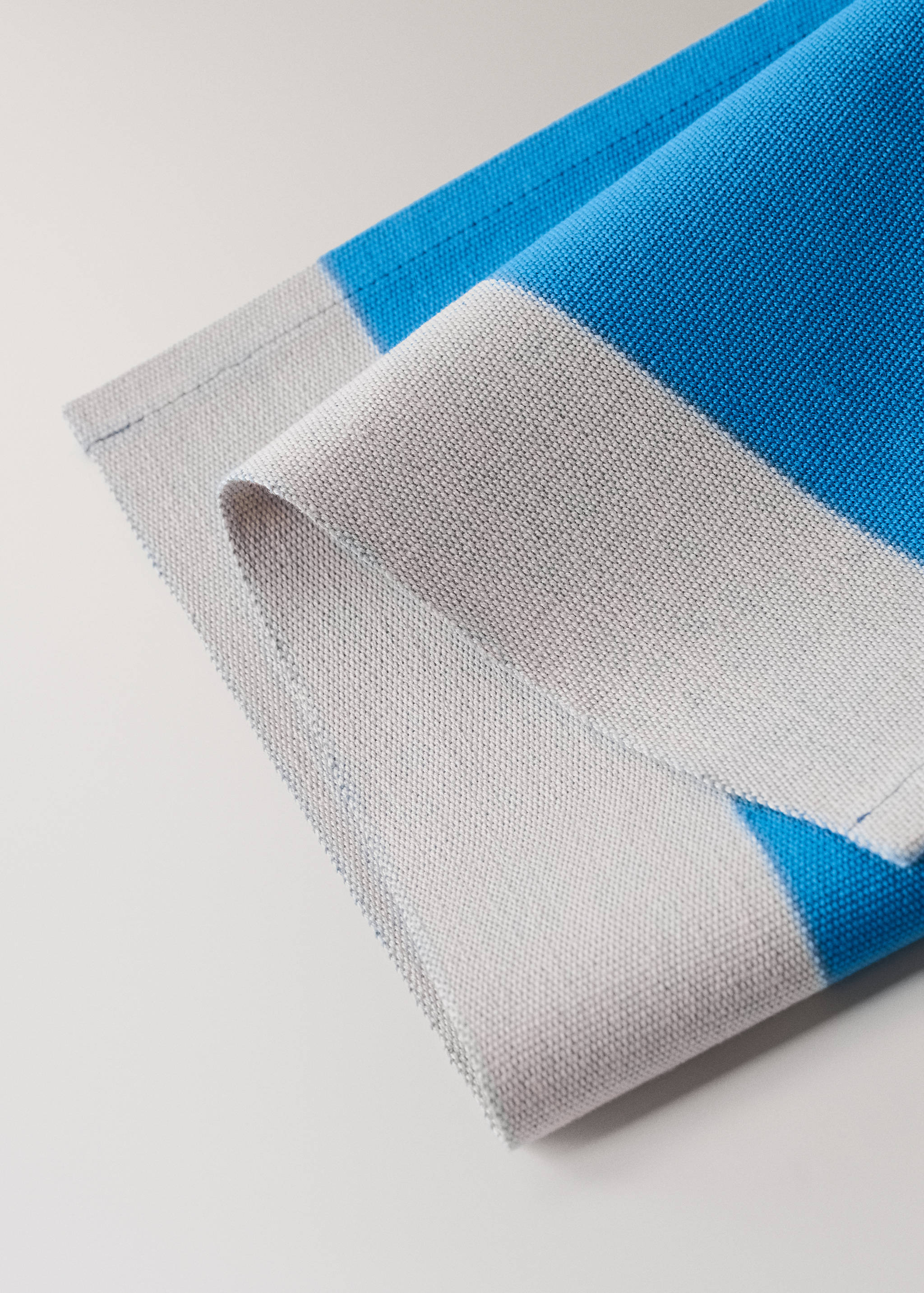 Cotton dyed striped placemats - Details of the article 1