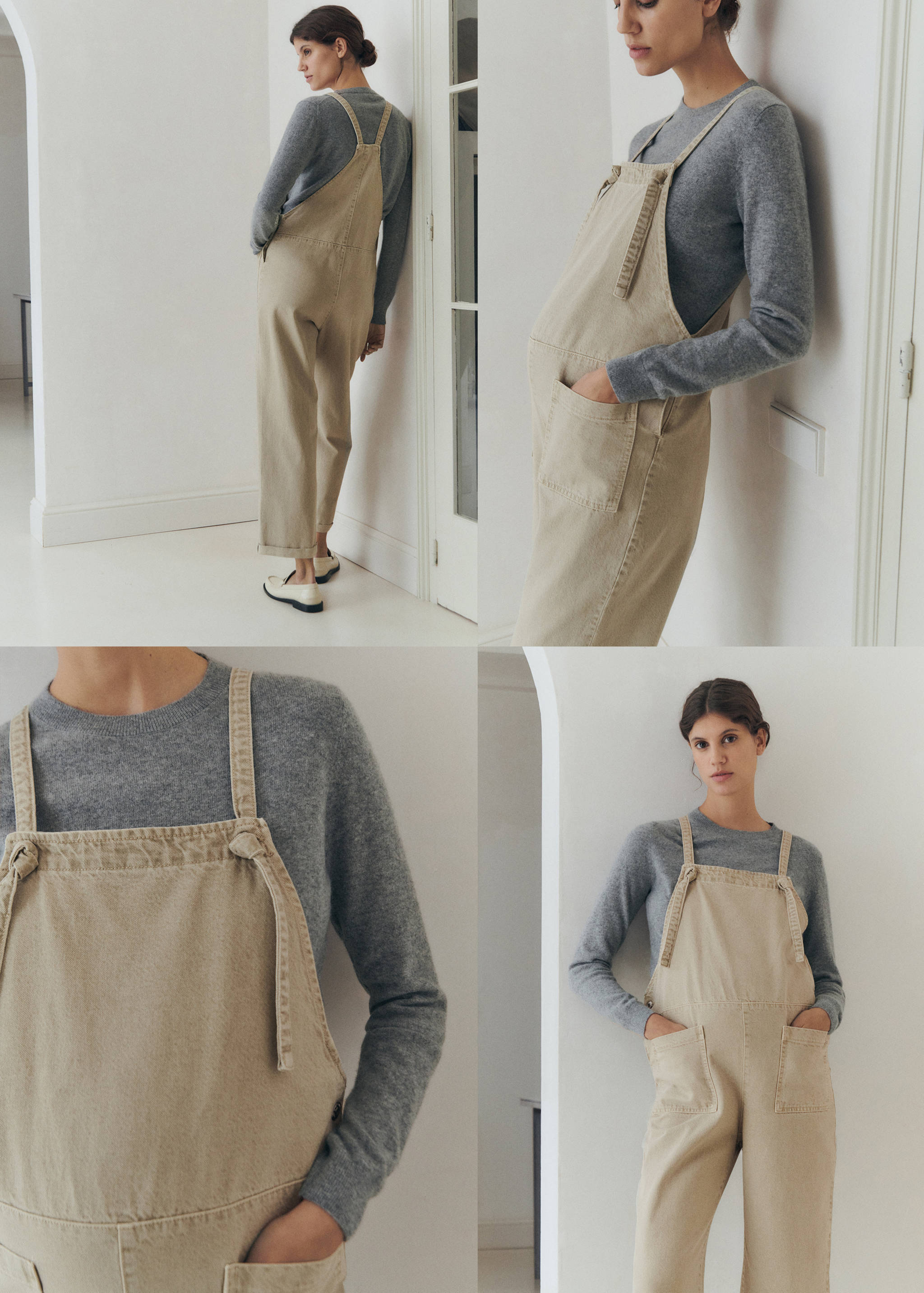 Maternity denim dungarees - Details of the article 6
