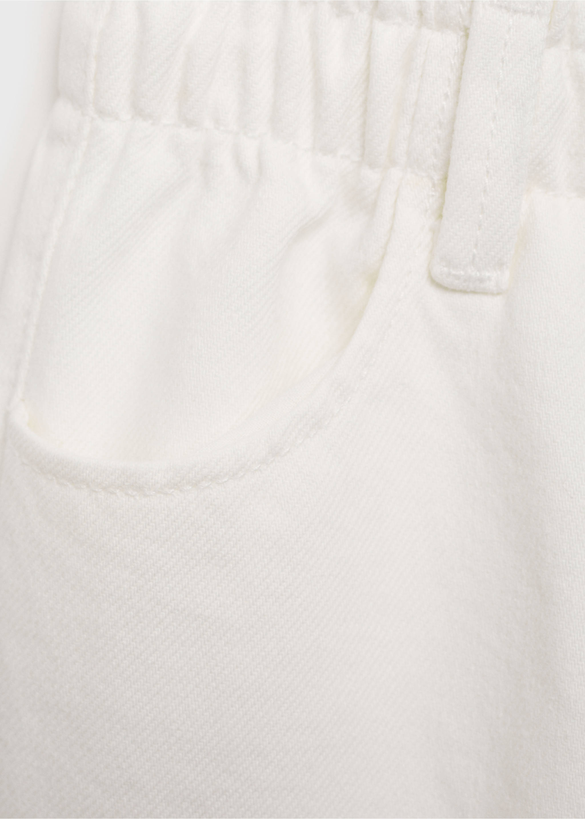 Paperbag jeans - Details of the article 0, Off White. Ref: 87090413-00.