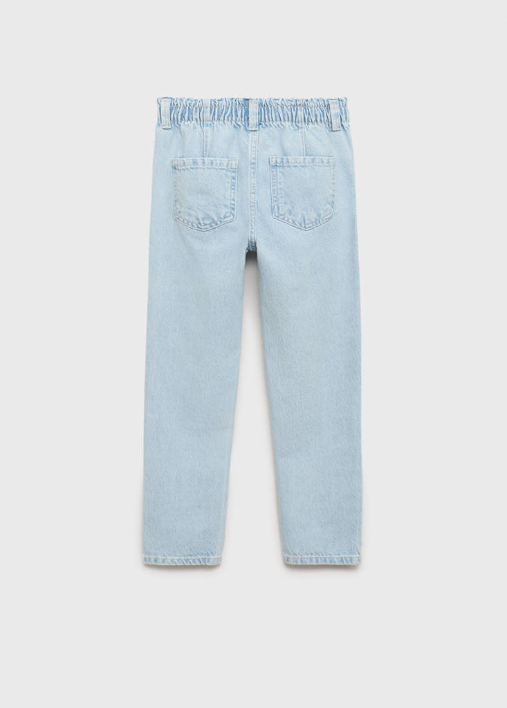 Paperbag jeans — Light Blue