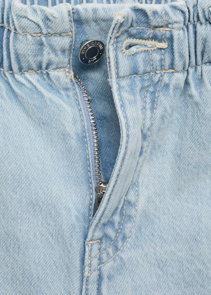 Paperbag jeans — Light Blue