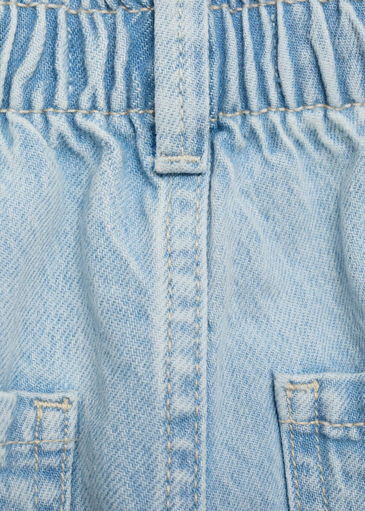 Paperbag jeans — Light Blue