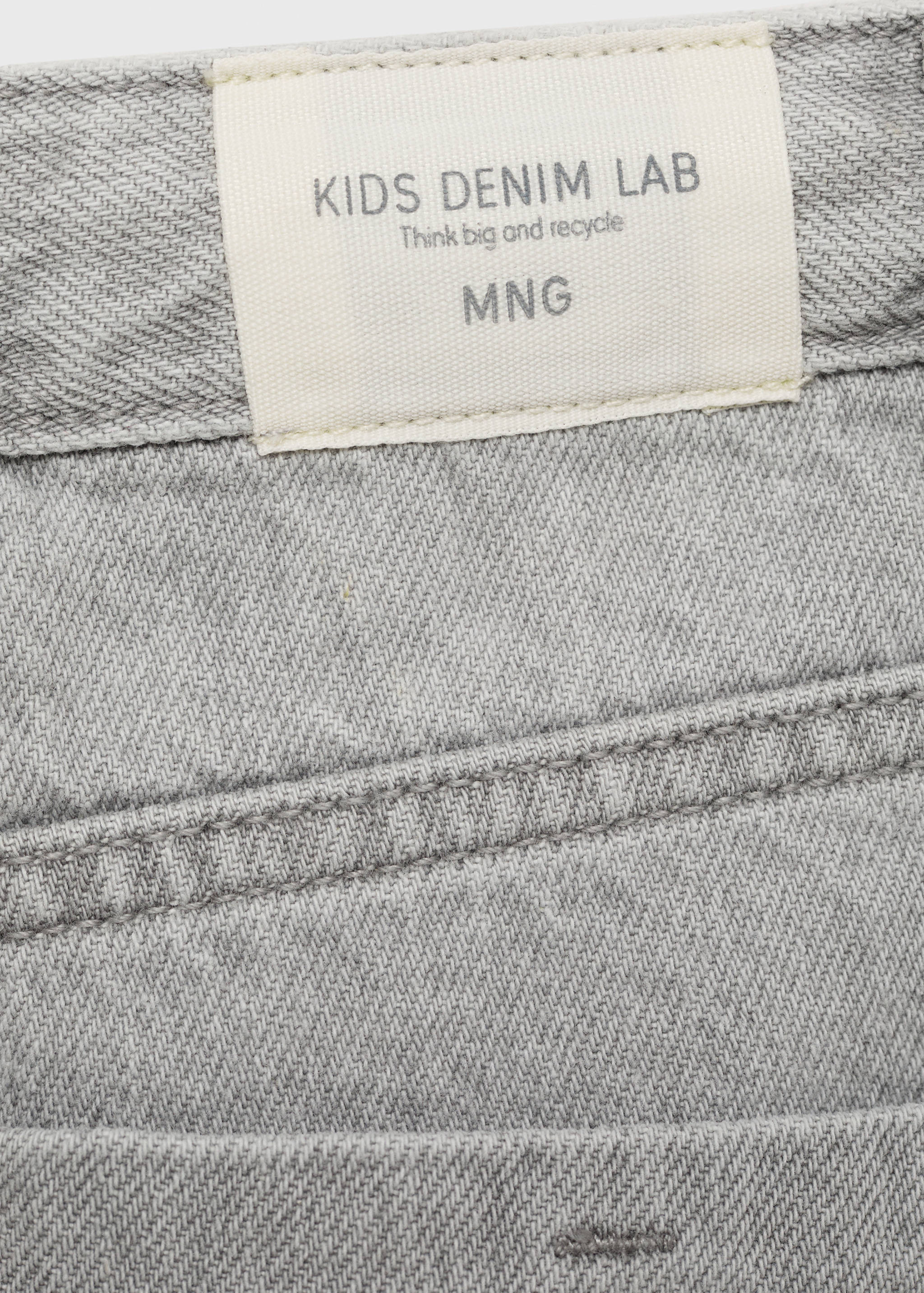 Frayed hem culotte jeans - Details of the article 0