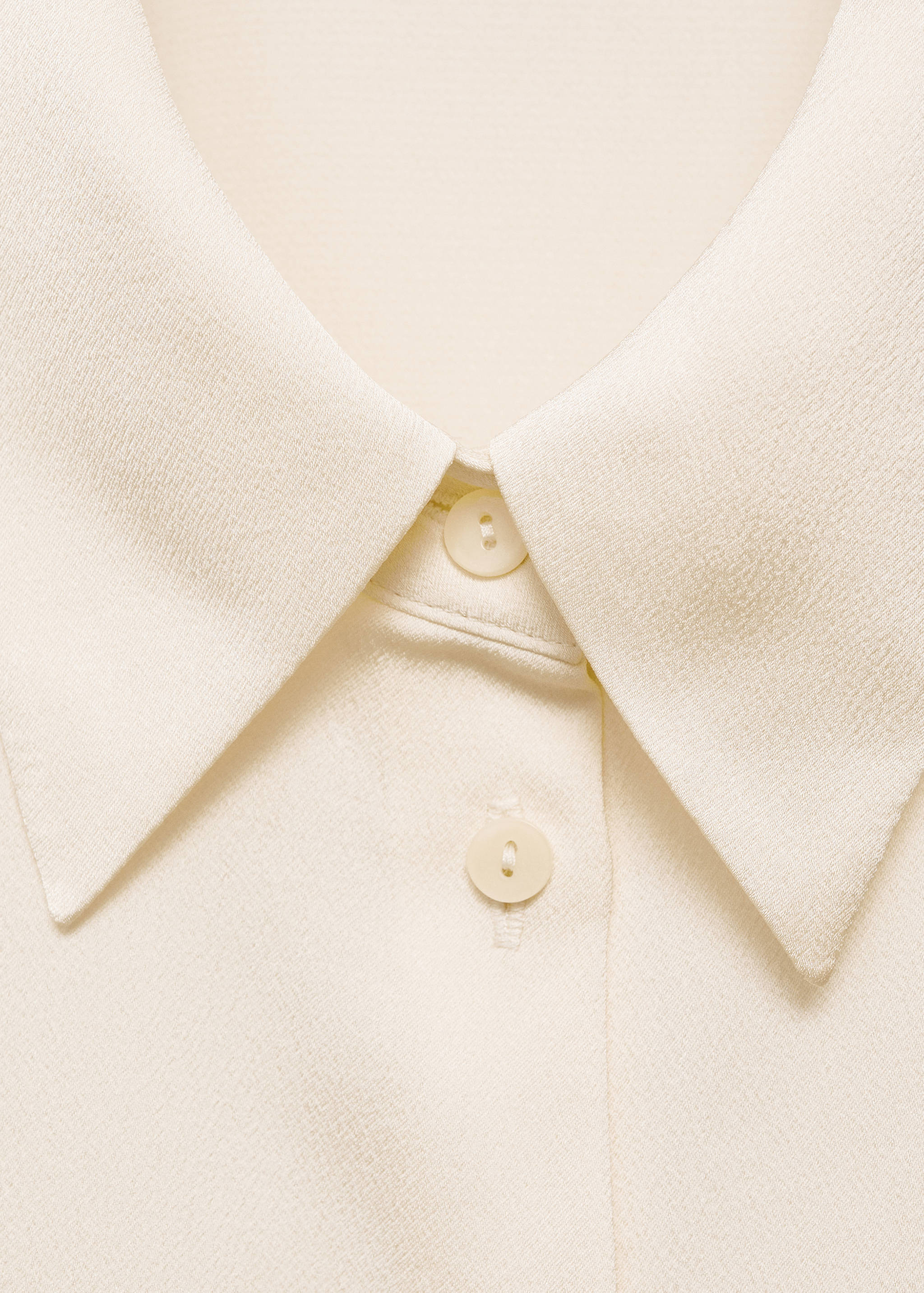 Satin finish flowy shirt - Details of the article 8