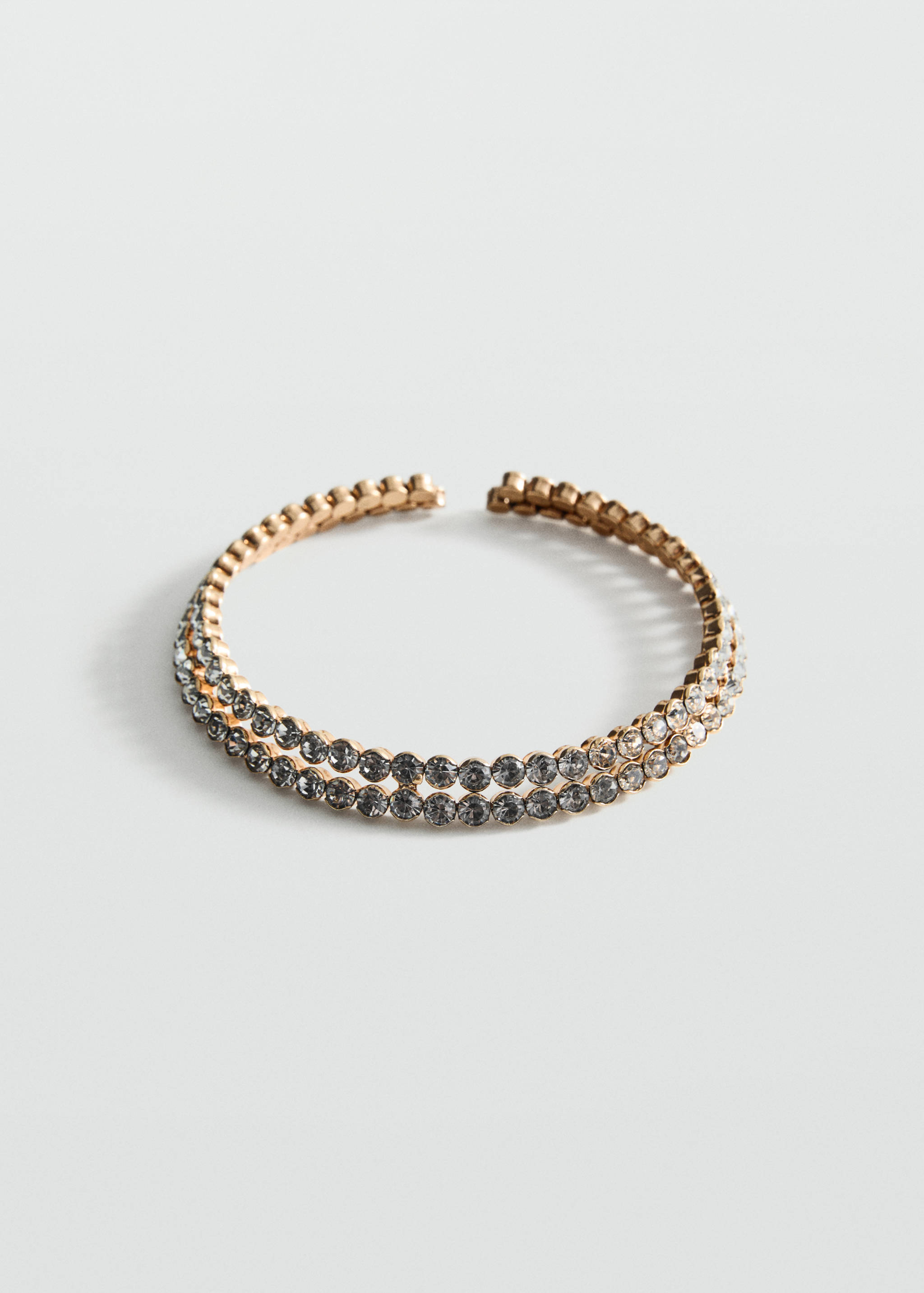 Collier rigide strass - Article sans modèle