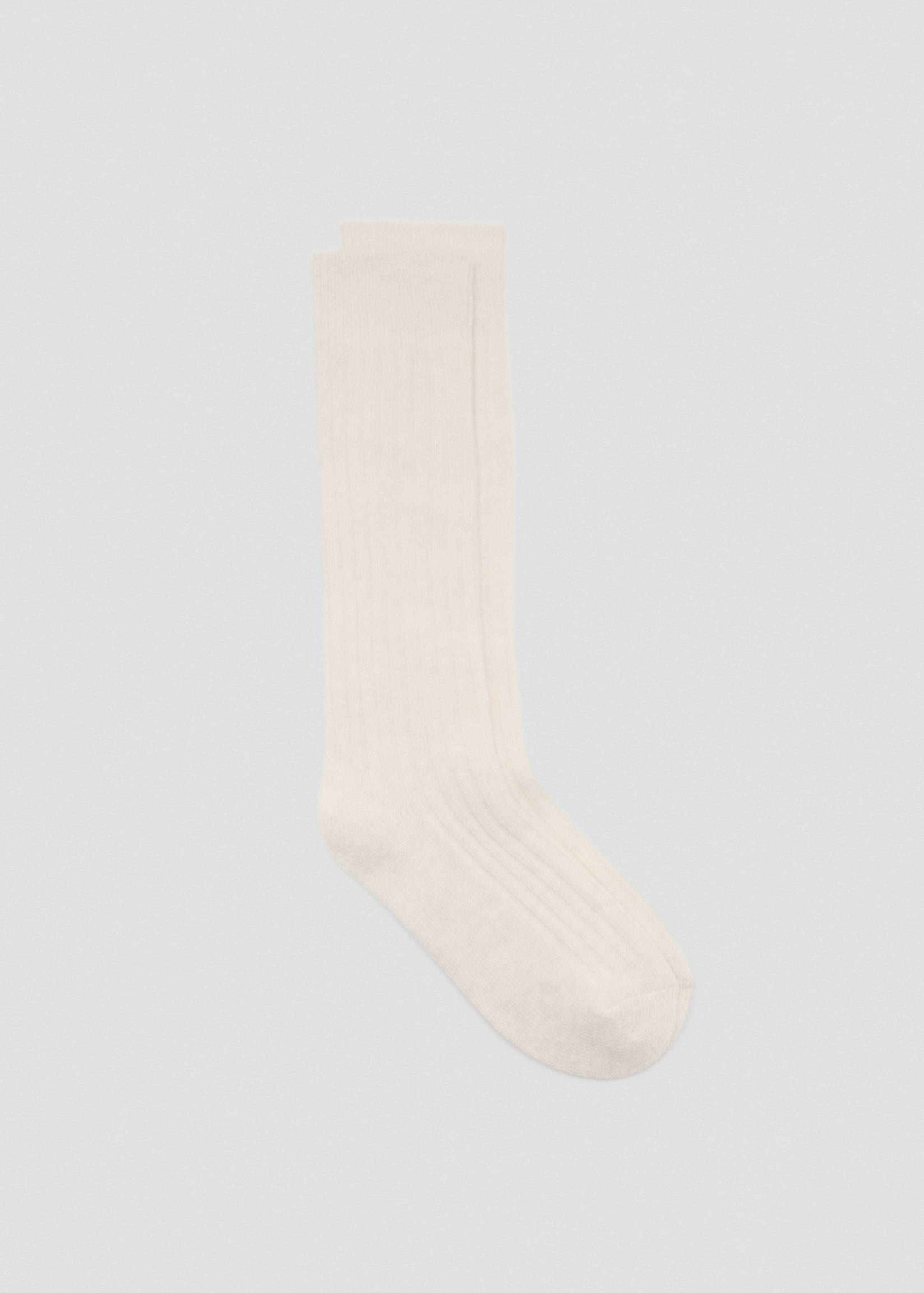 Носки в рубчик - Изделие без модели