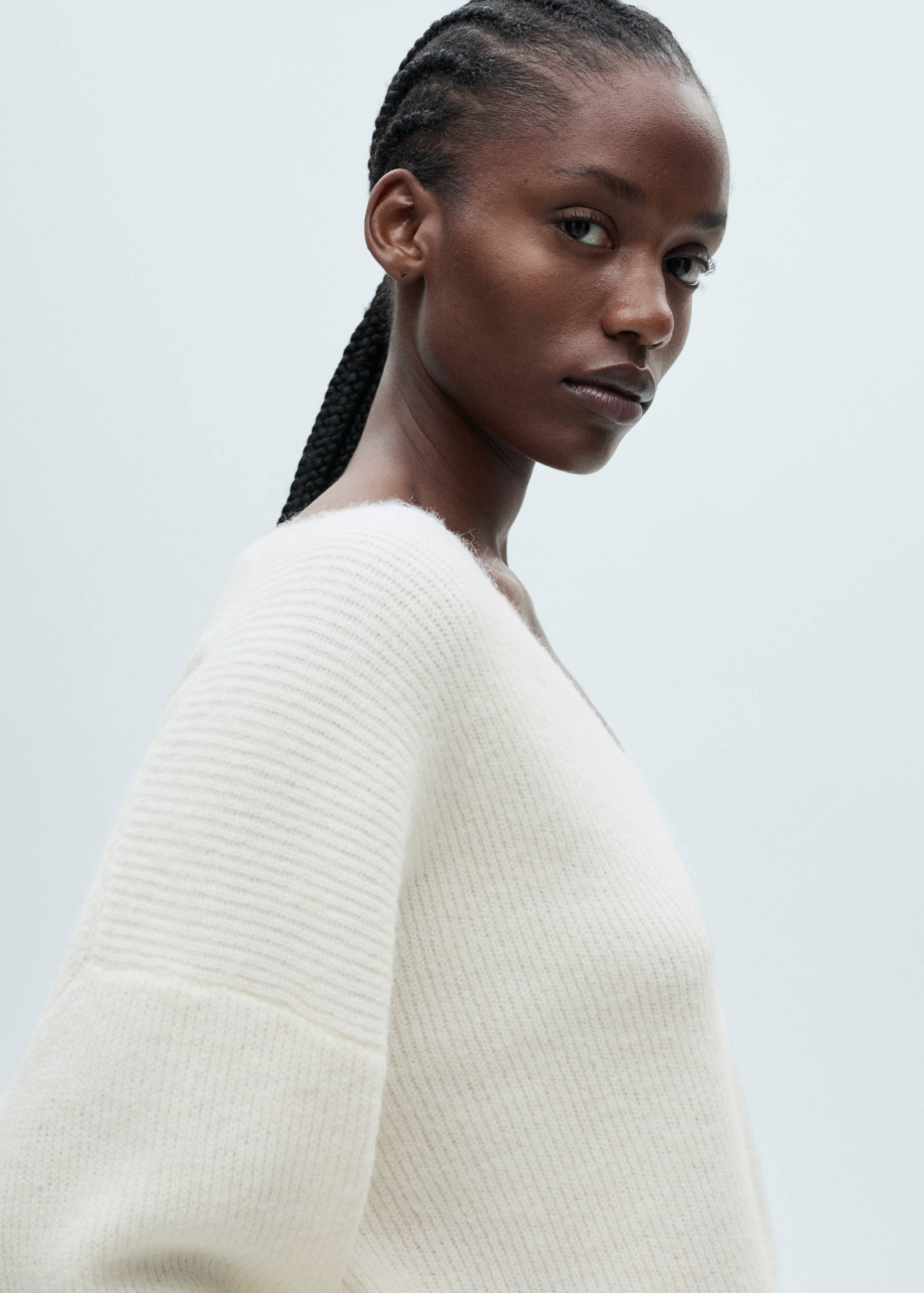 Пуловер из трикотажа - Деталь изделия 4